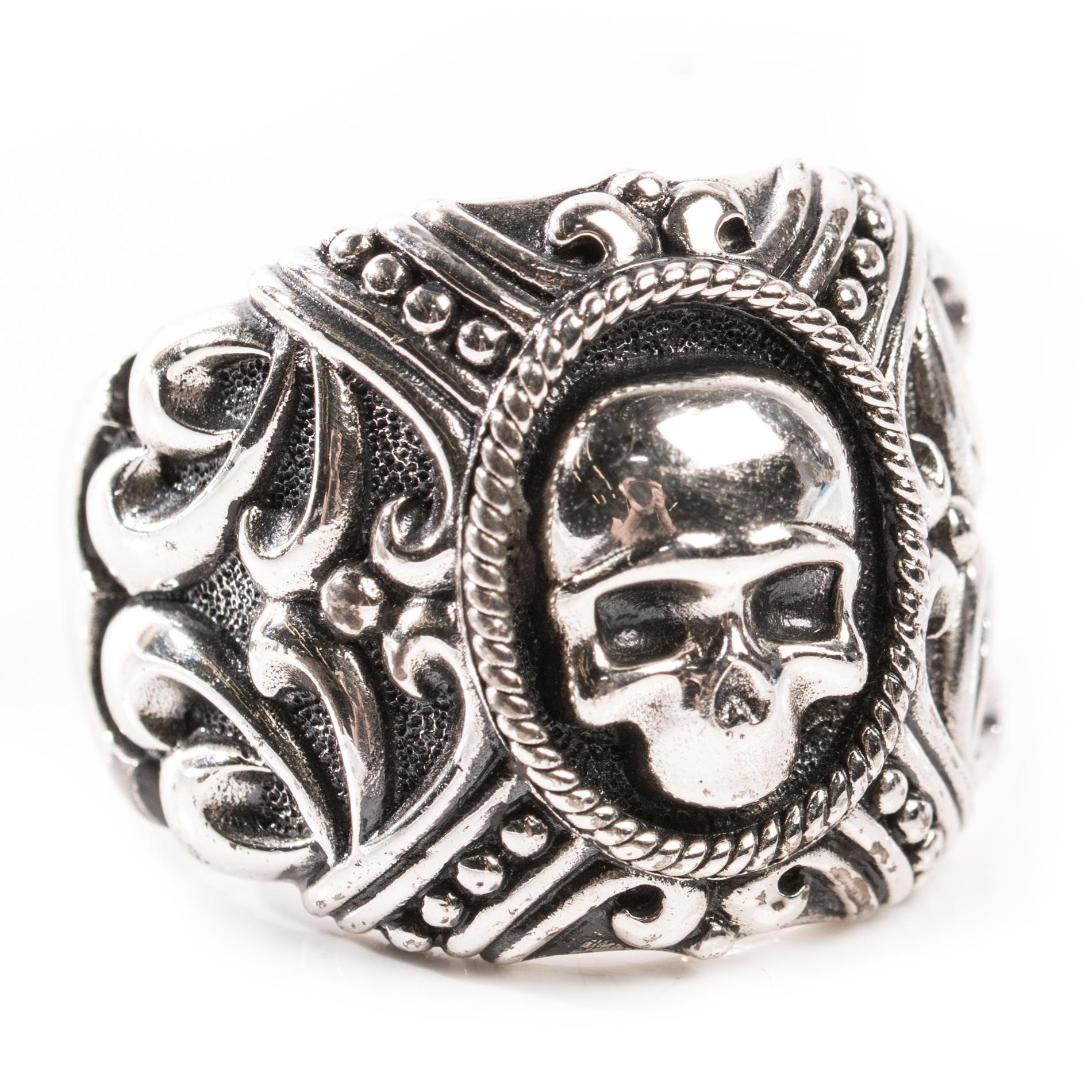 Sterling Silver Skull Ring
