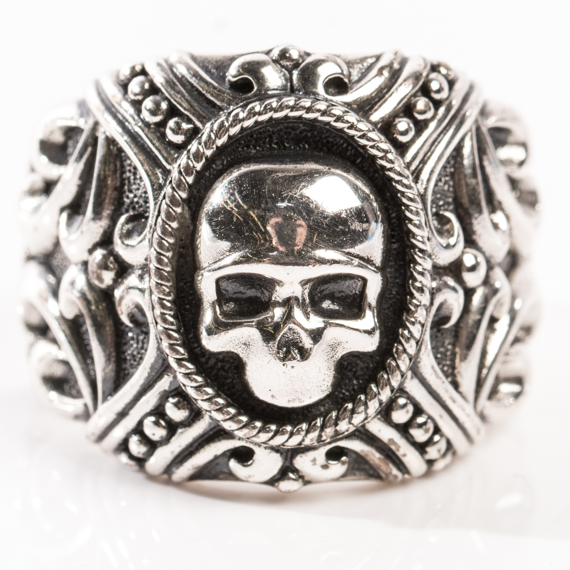 Sterling Silver Skull Ring