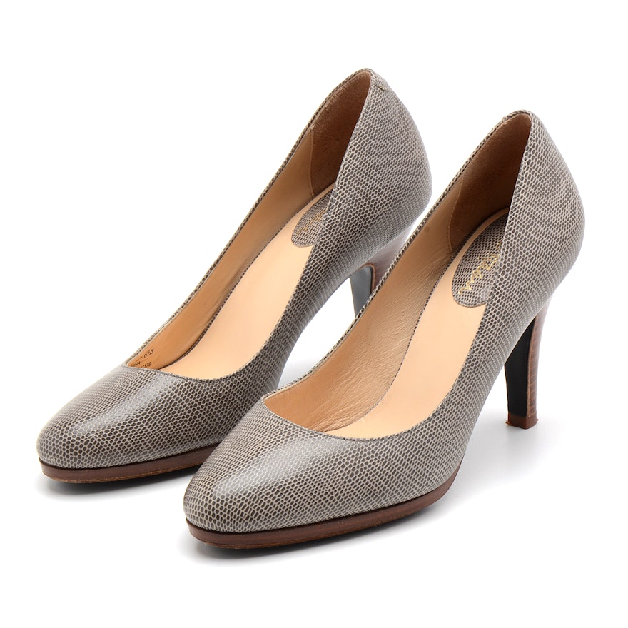 Cole Haan Pumps with Stacked Wood Heel and Nike Air Foot Bed