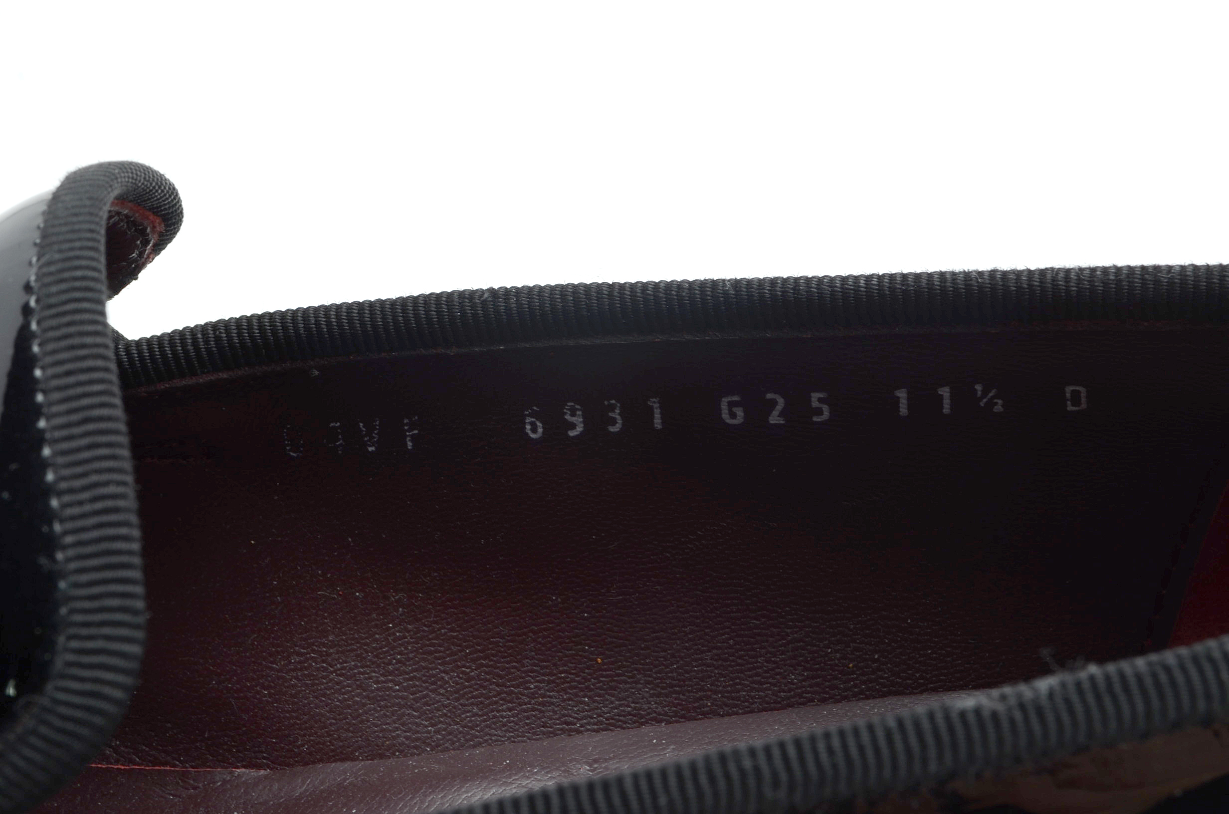 Men's Salvatore Ferragamo Black Patent Leather Tuxedo Loafers, Made in Italy