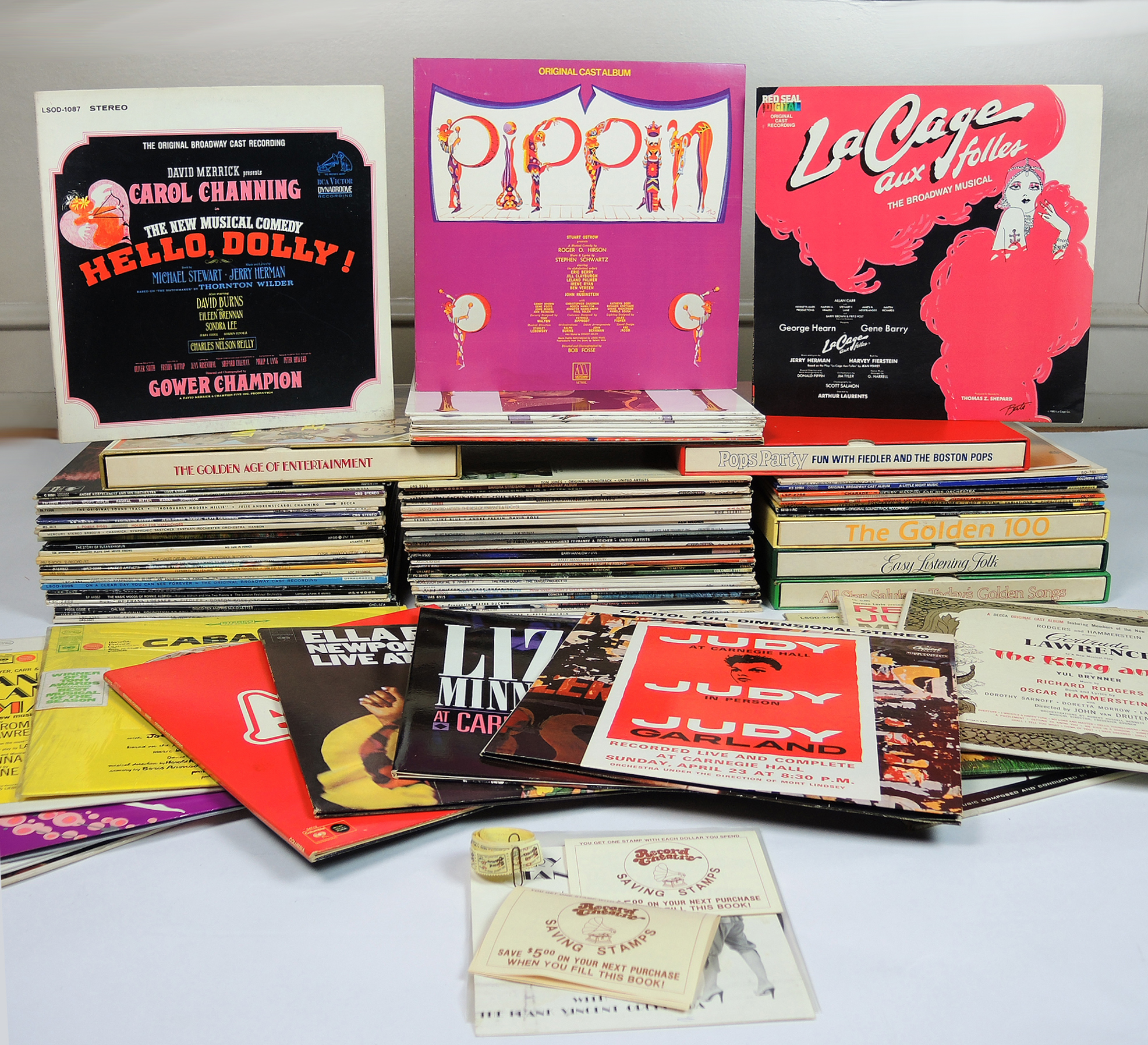 Vintage Broadway and Soundtrack LPs