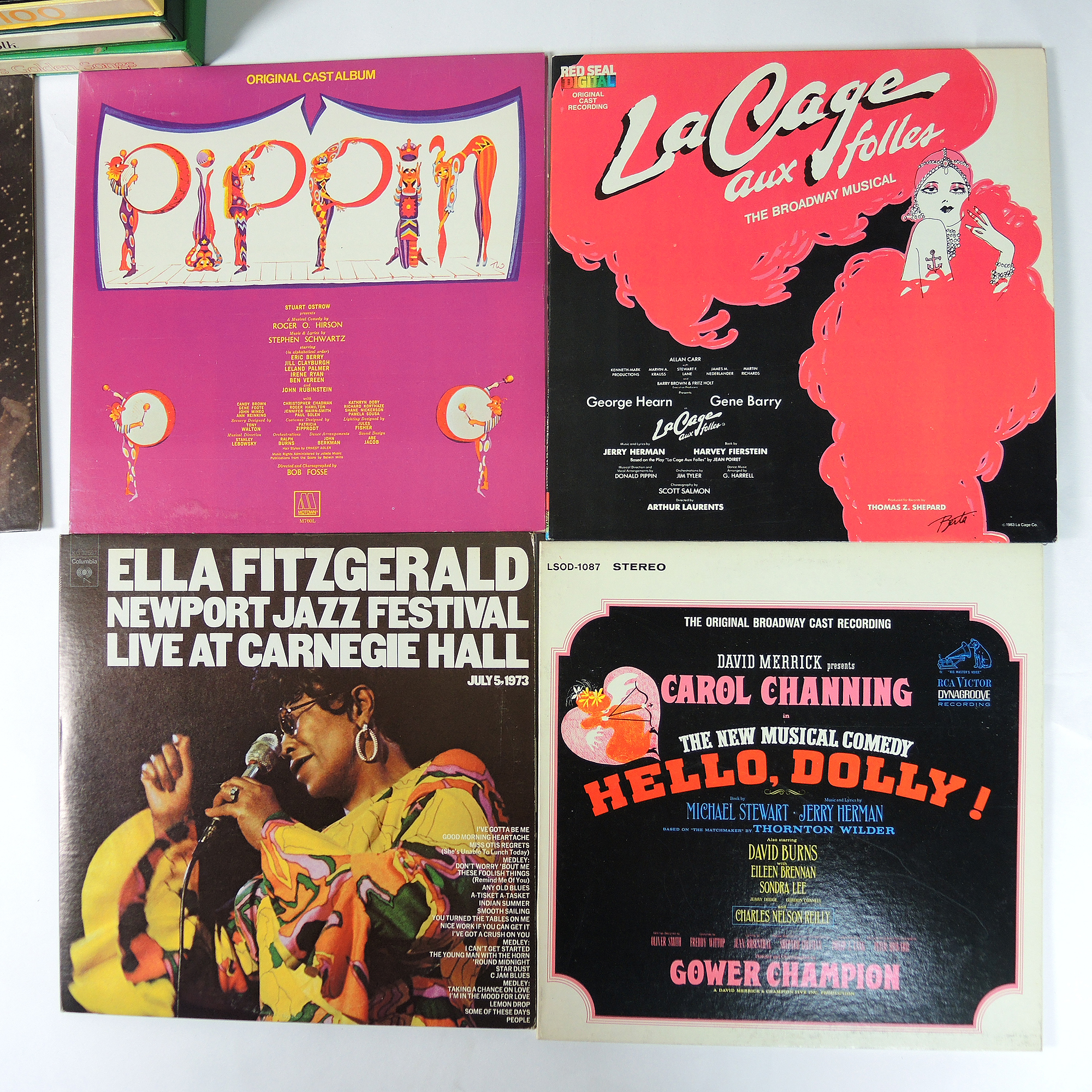 Vintage Broadway and Soundtrack LPs