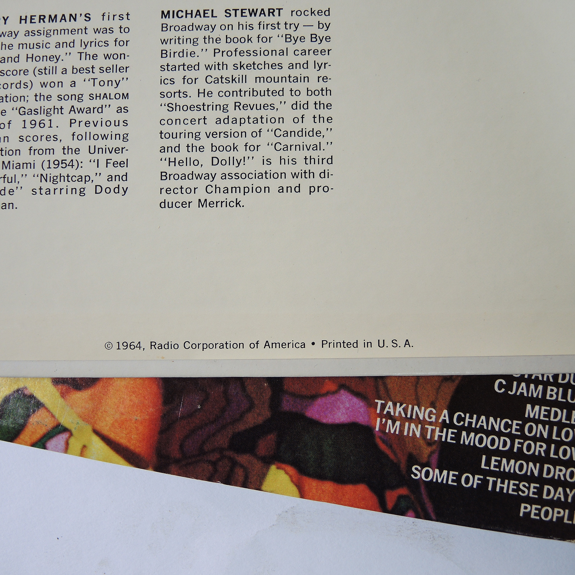 Vintage Broadway and Soundtrack LPs