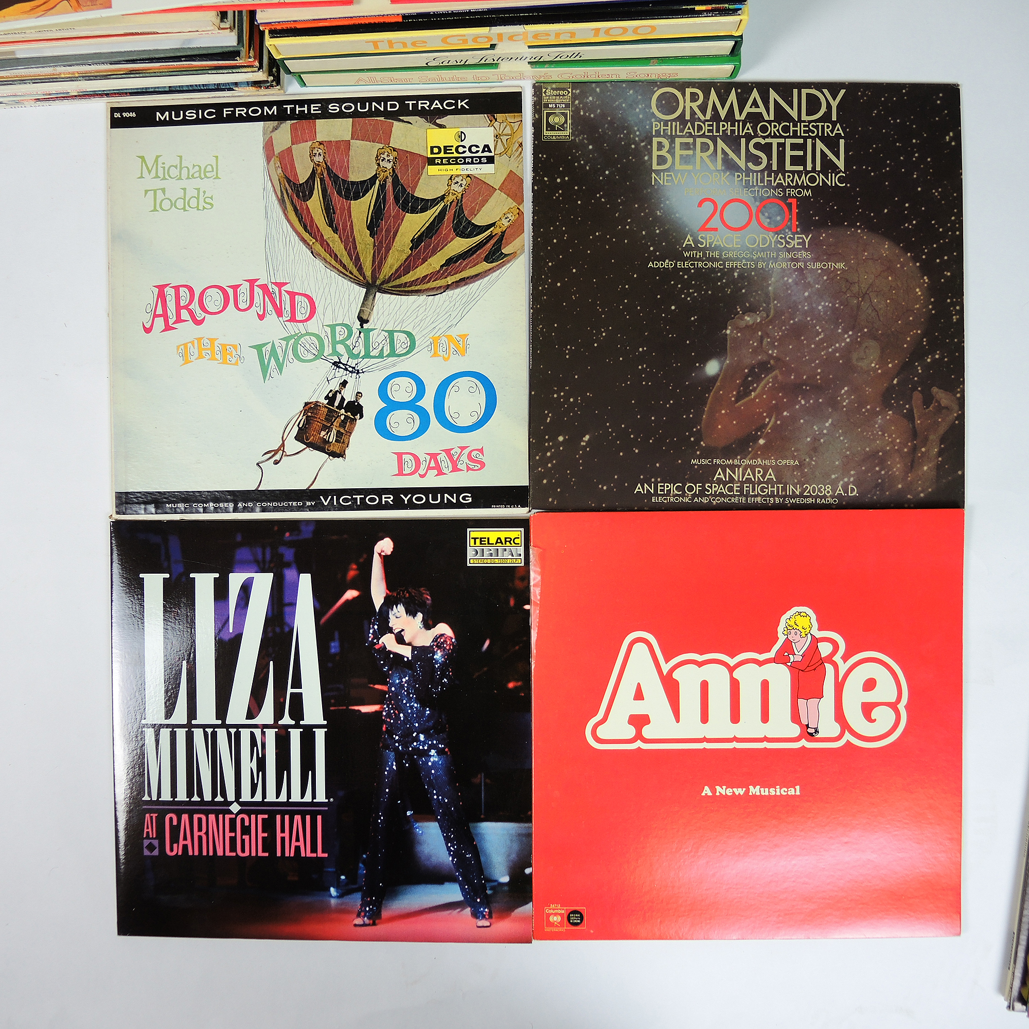 Vintage Broadway and Soundtrack LPs