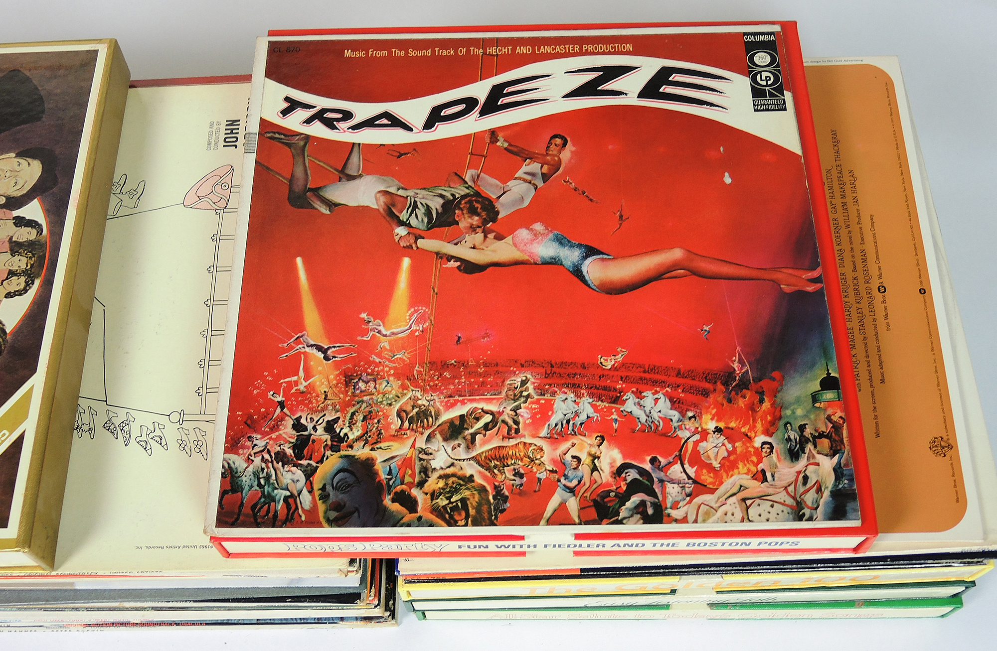 Vintage Broadway and Soundtrack LPs