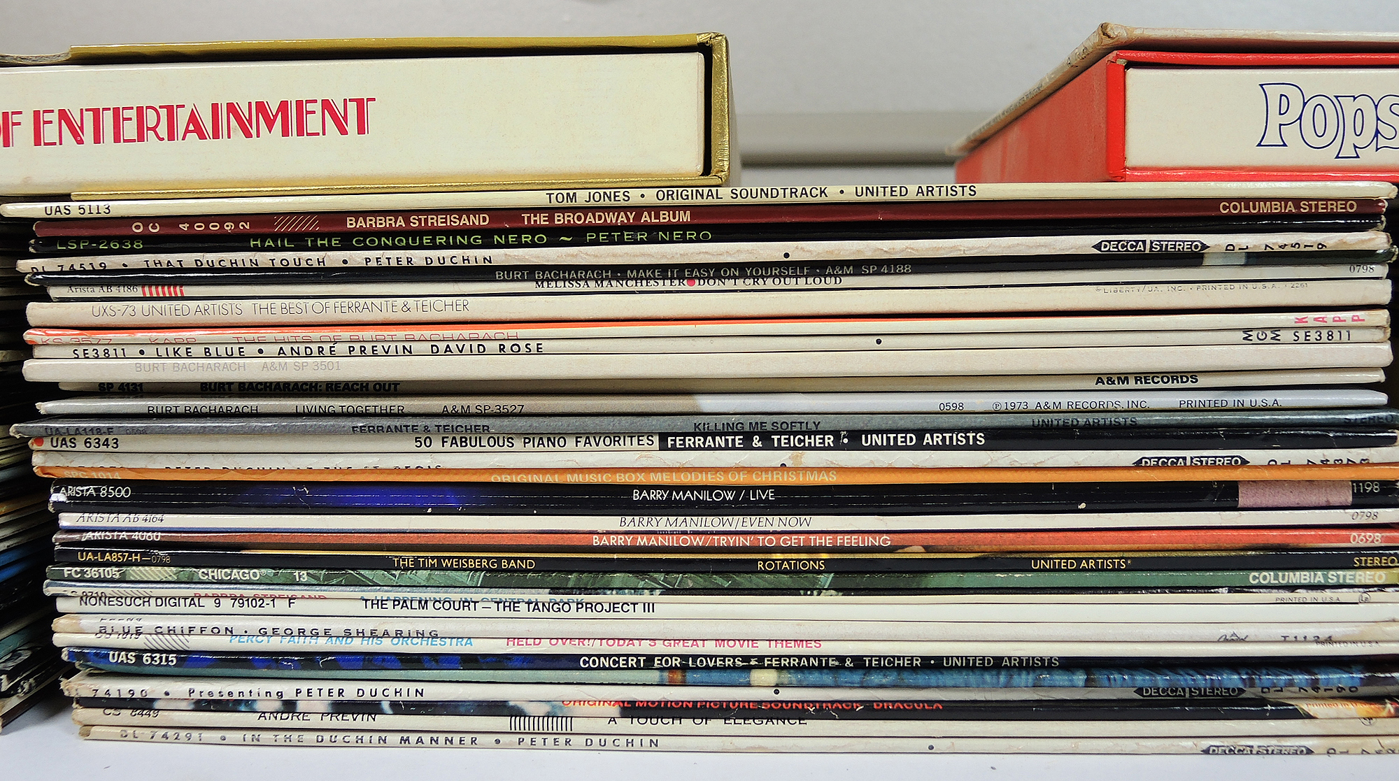 Vintage Broadway and Soundtrack LPs