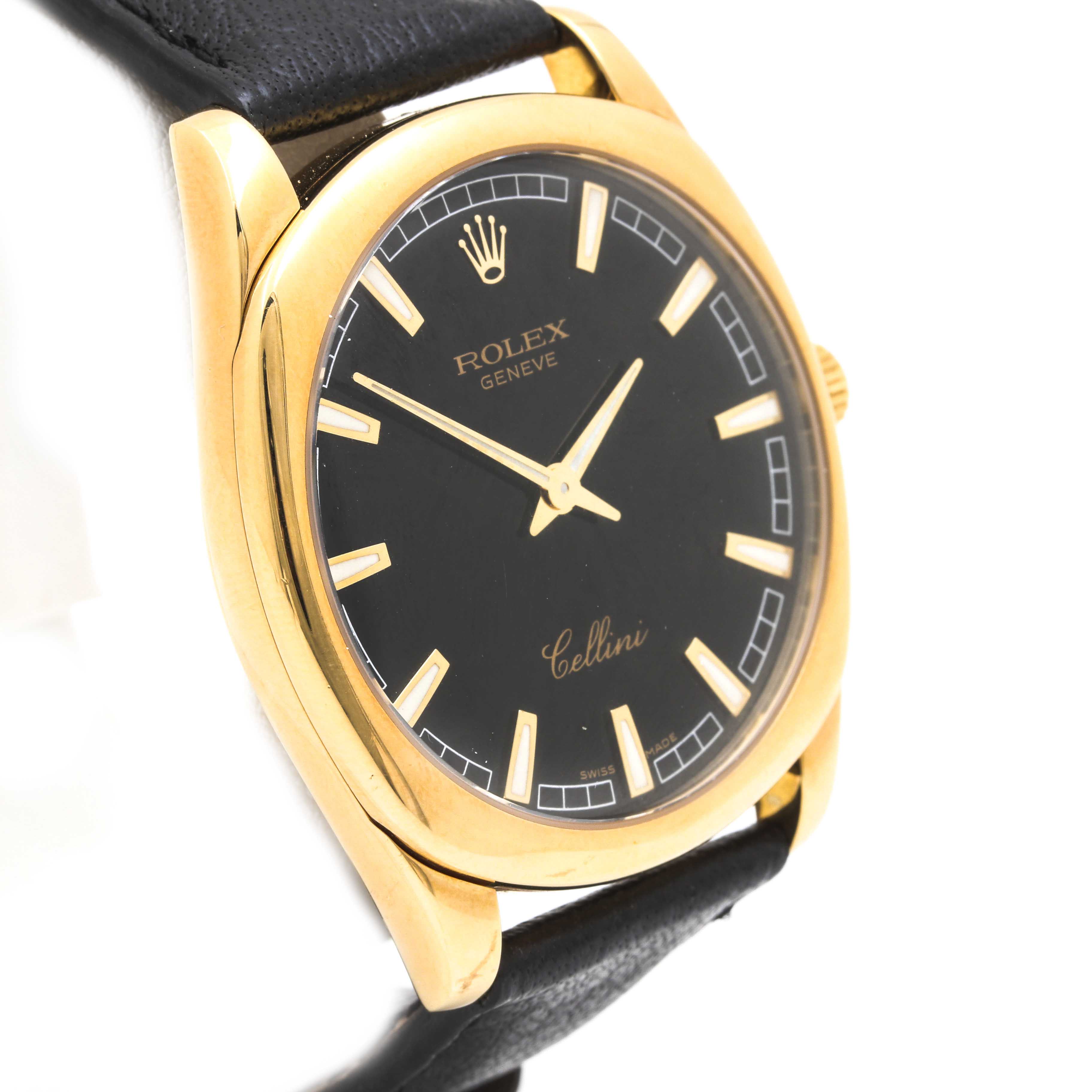 Rolex "Cellini Danaos" 18K Yellow Gold Watch