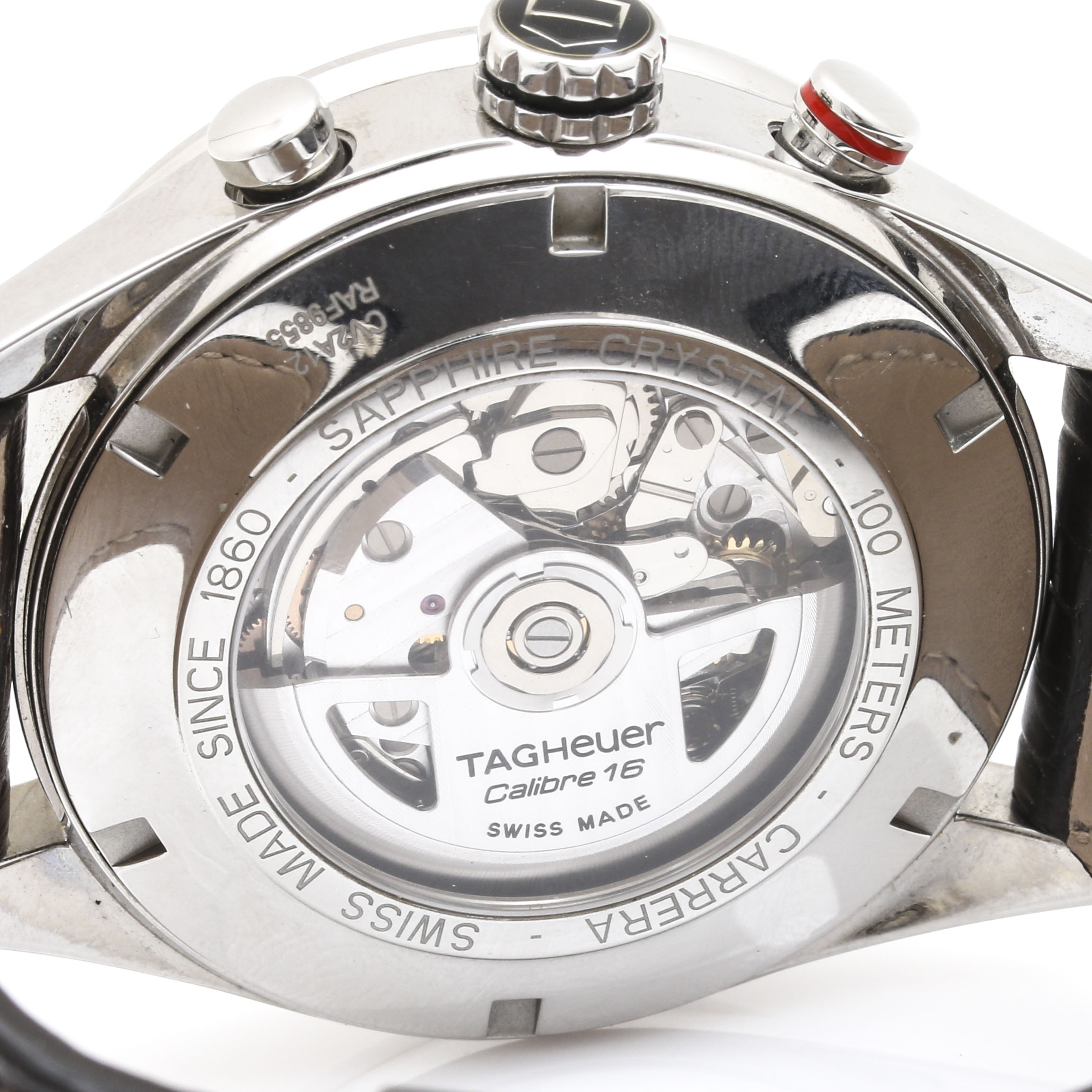 TAG Heuer "Carrera Calibre 16 Day-Date" Stainless Steel Watch