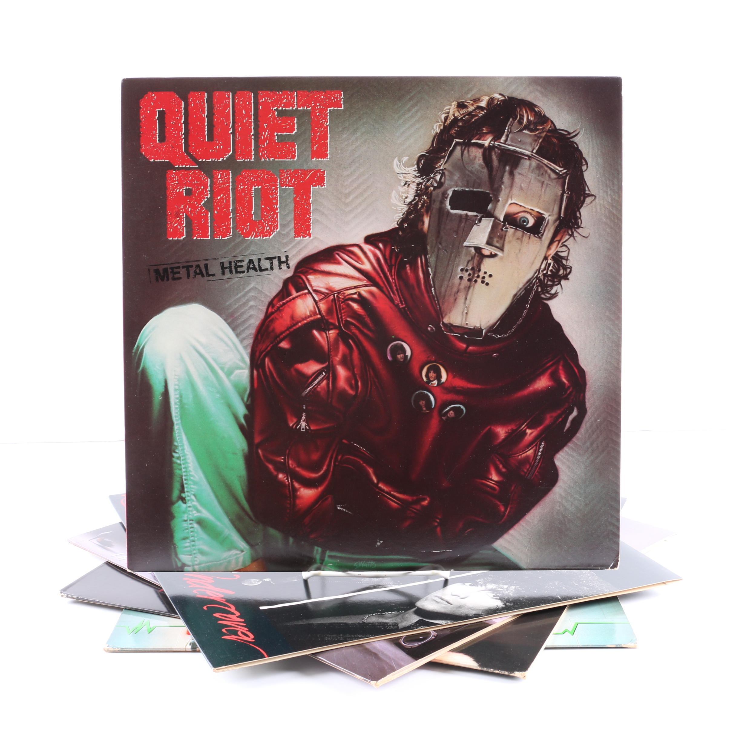 Quiet Riot and Ratt LPs Including "Metal Health"