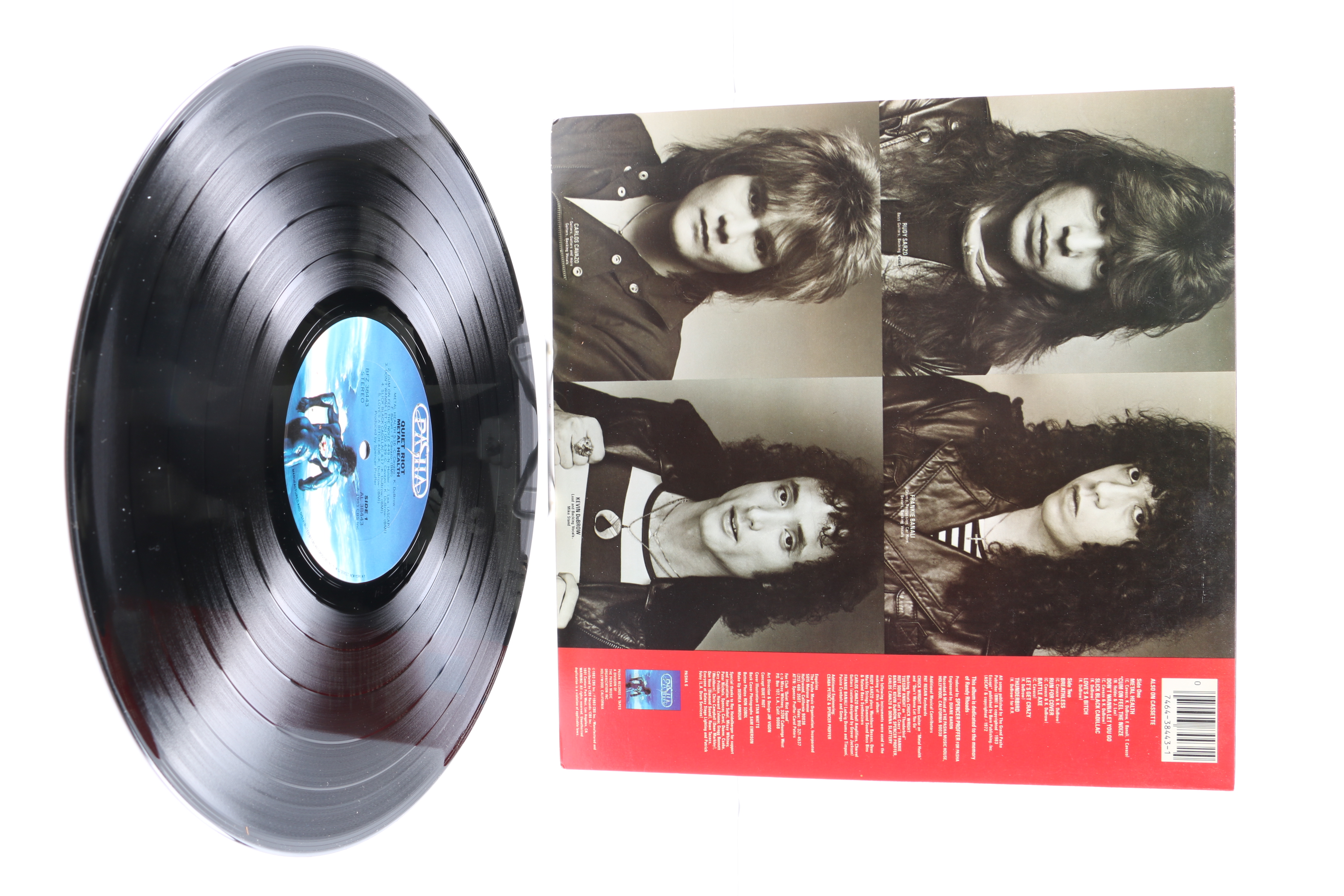 Quiet Riot and Ratt LPs Including "Metal Health"