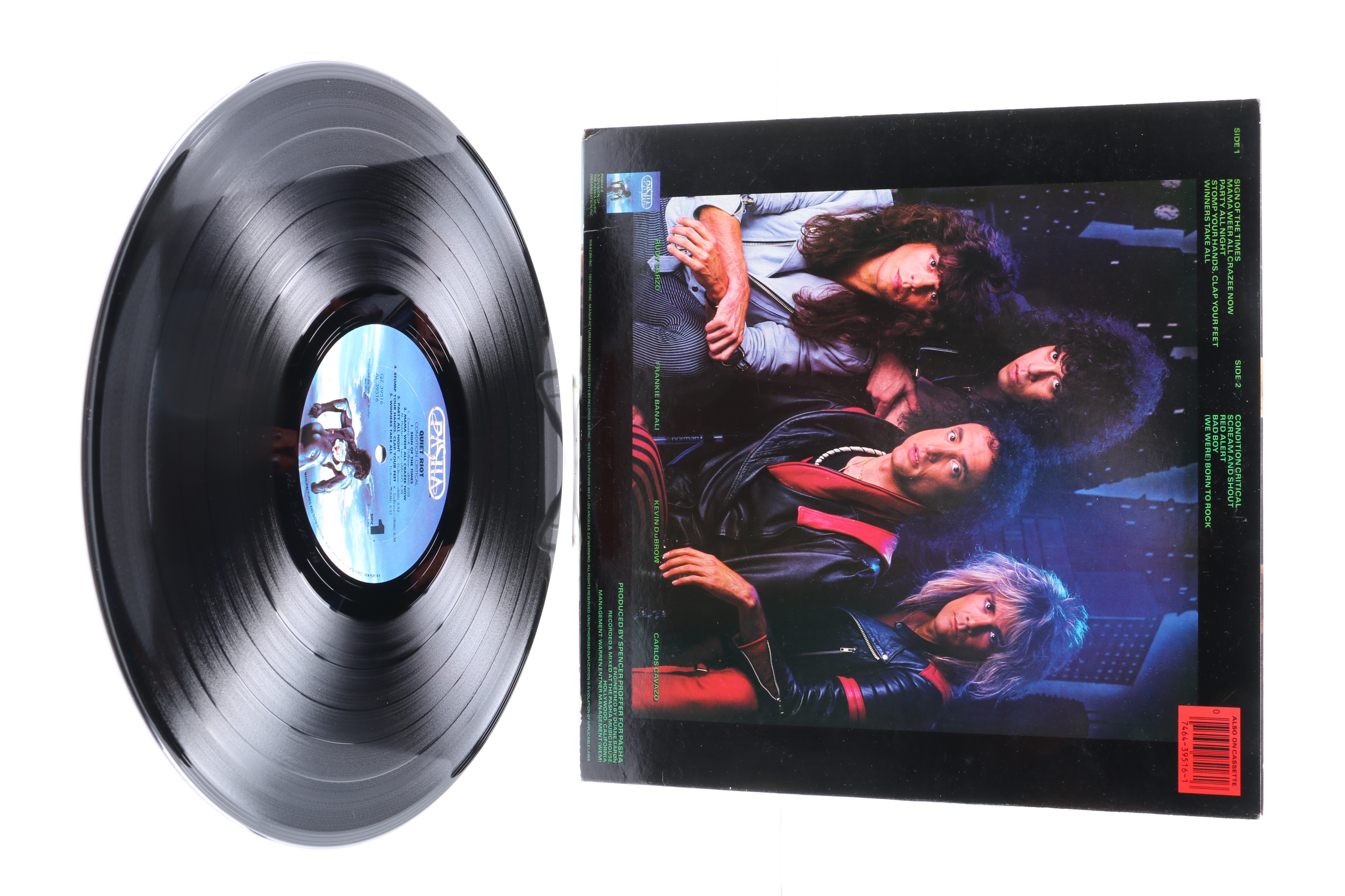 Quiet Riot and Ratt LPs Including "Metal Health"