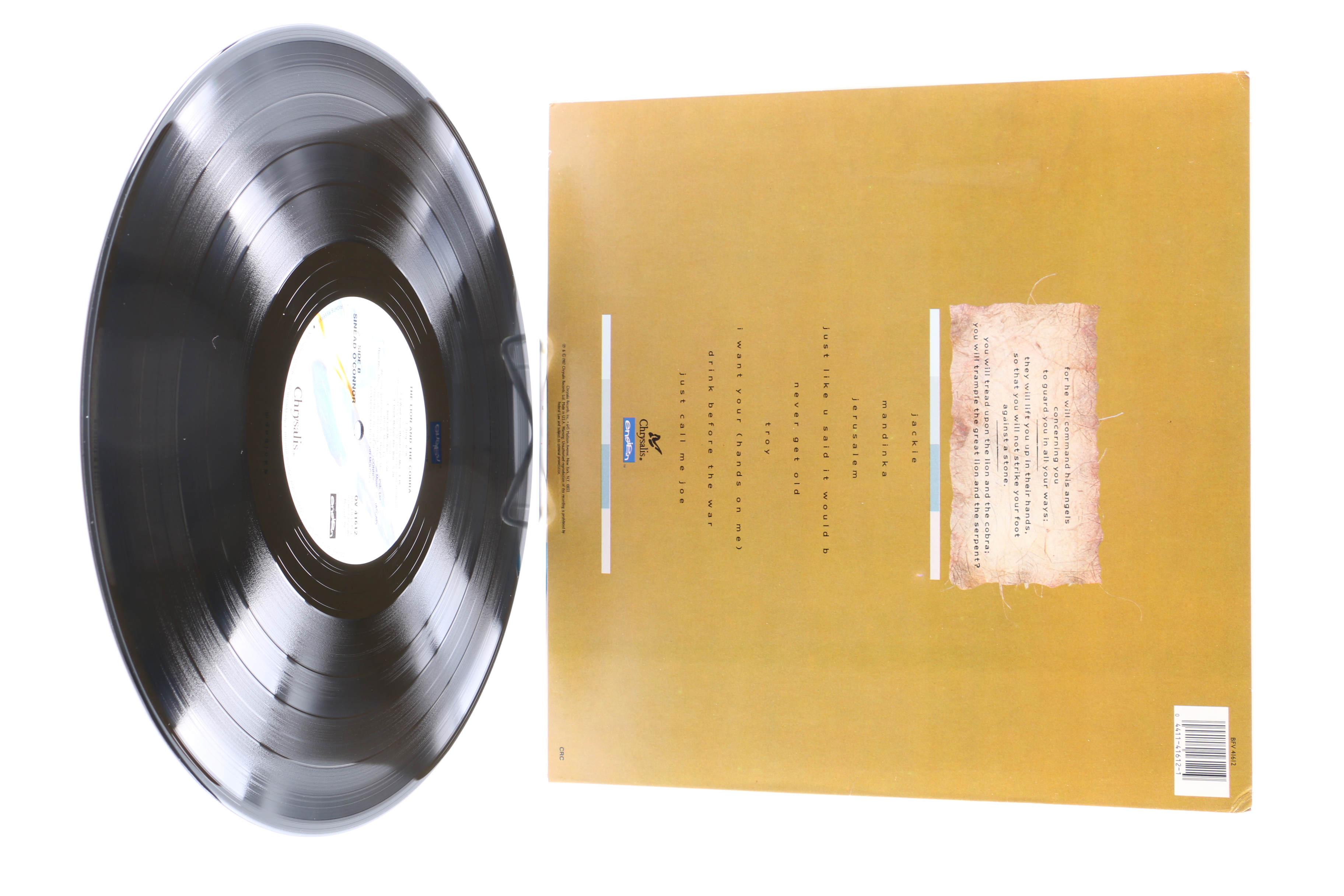 1980s Female Artists LPs Including Tracy Chapman and Sinead O'Connor