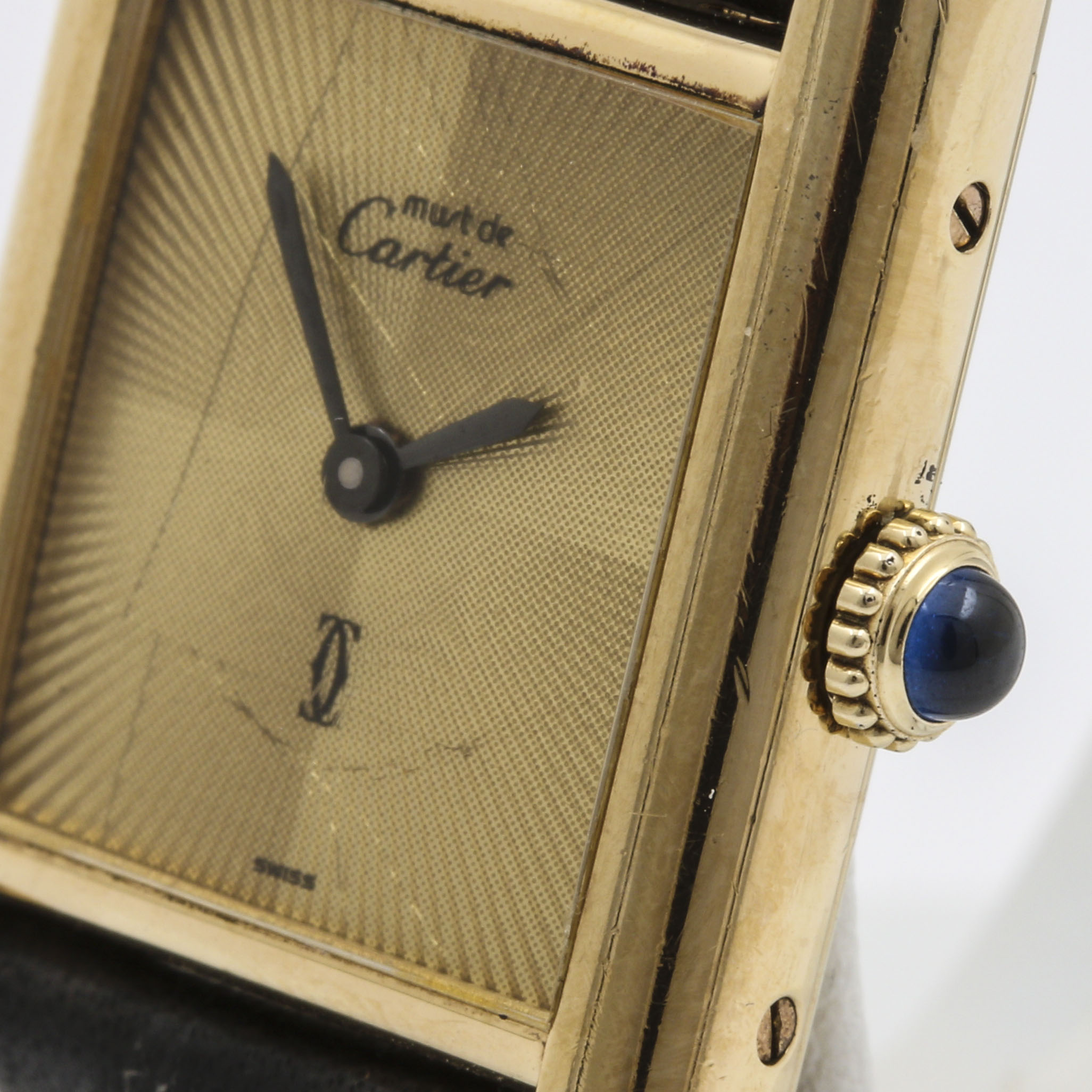 Must de Cartier Sterling Silver Watch