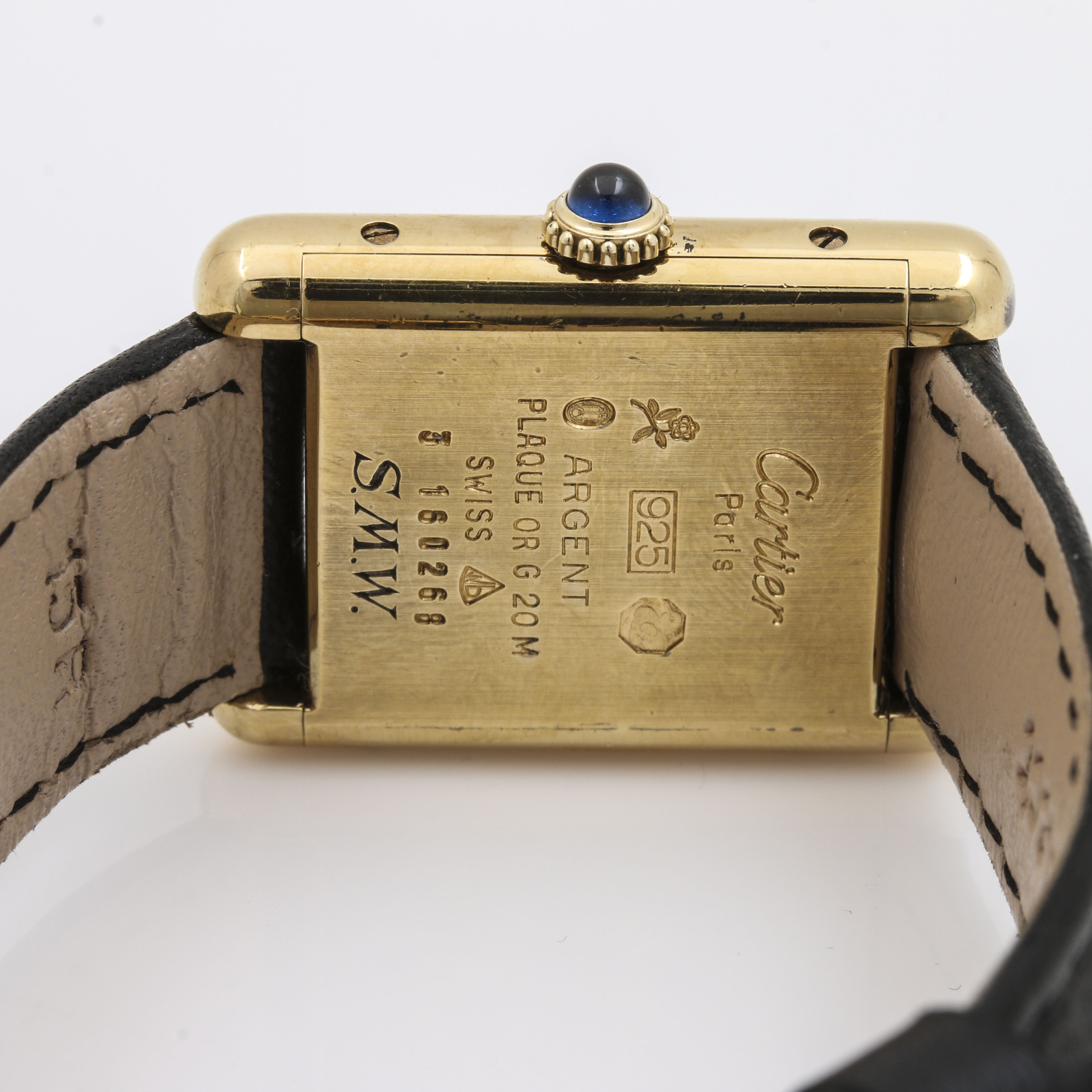 Must de Cartier Sterling Silver Watch