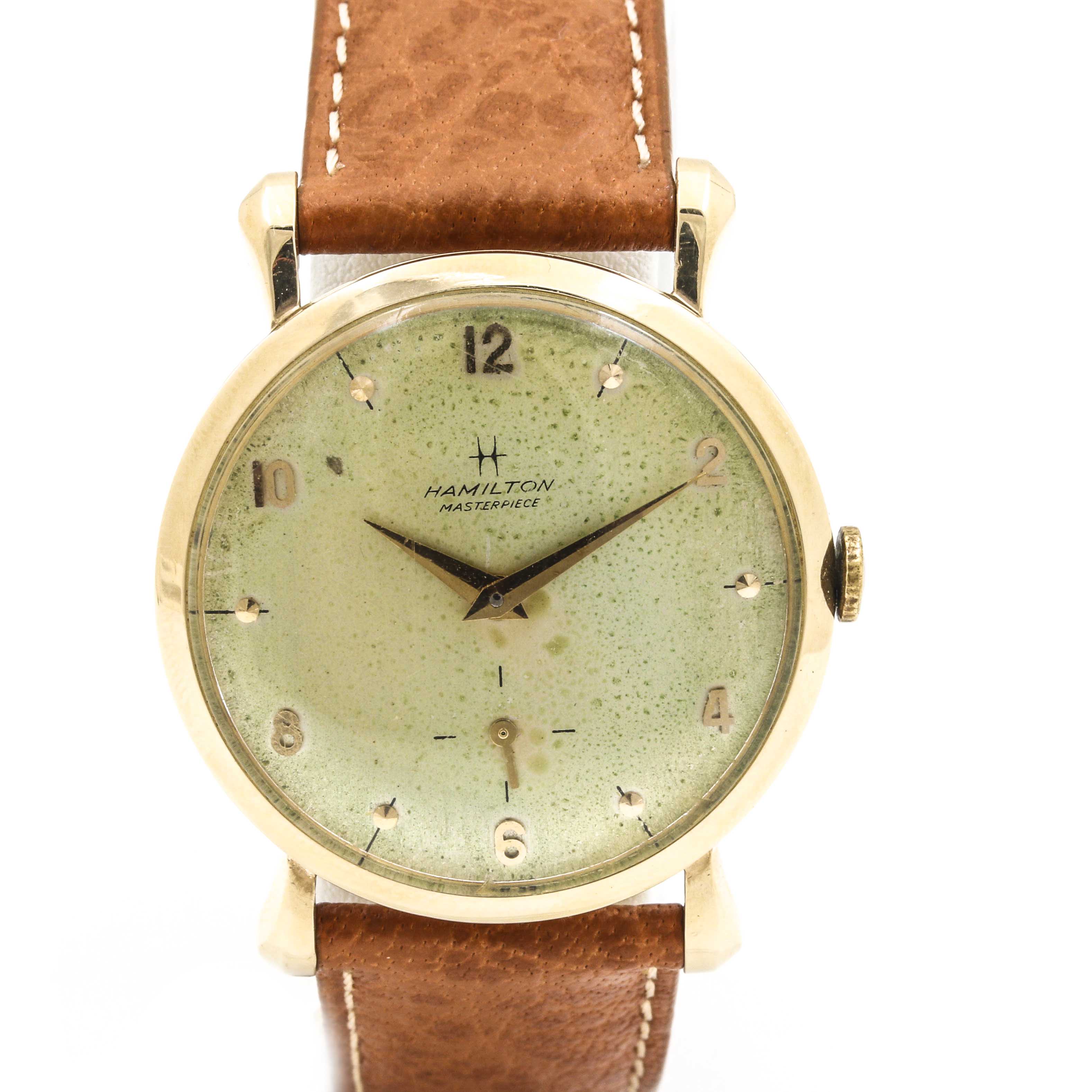 Hamilton 10K Yellow Gold Watch