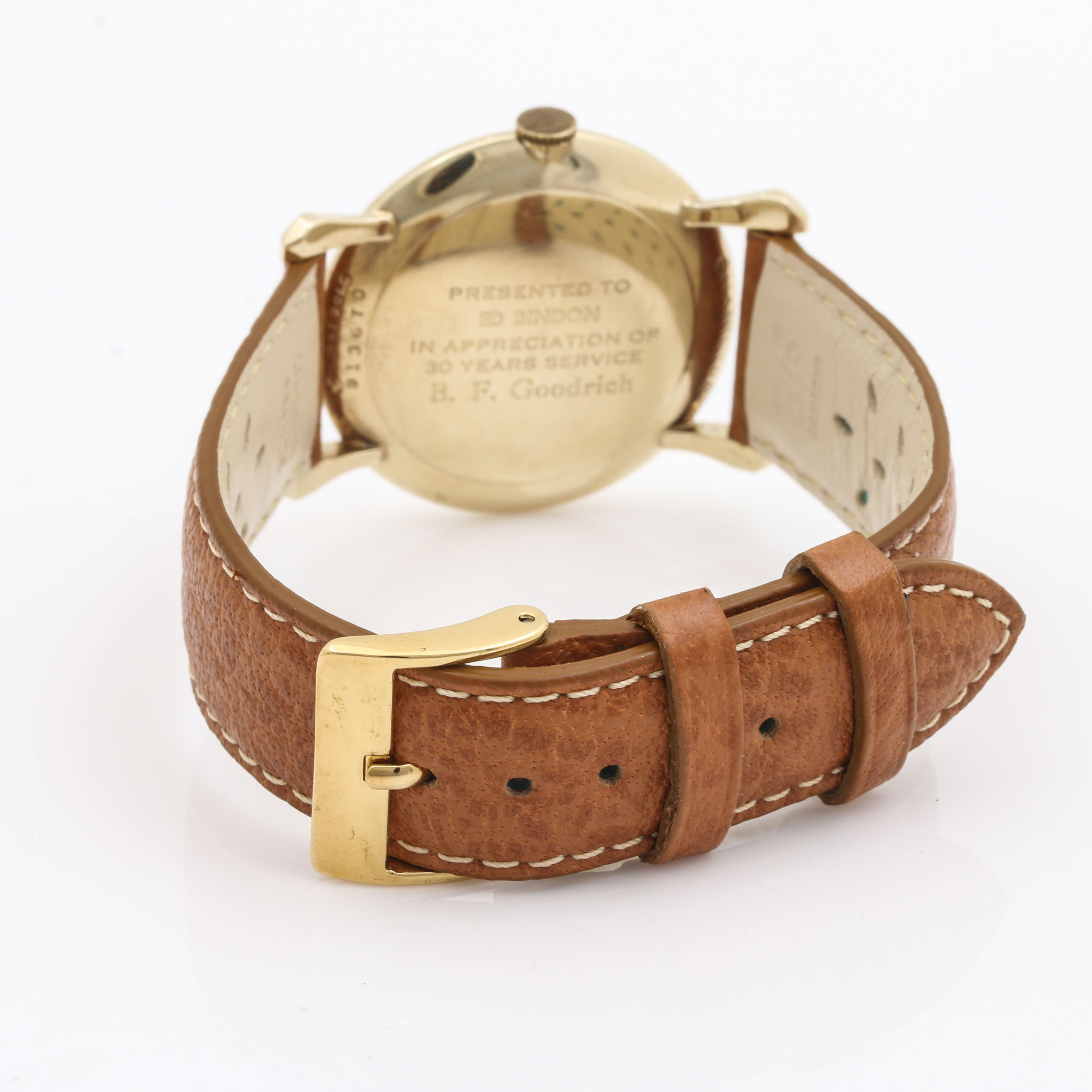 Hamilton 10K Yellow Gold Watch