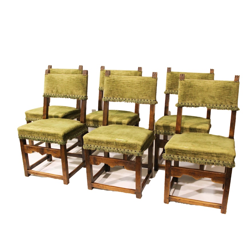 Six French Renaissance Revival Dining Chairs