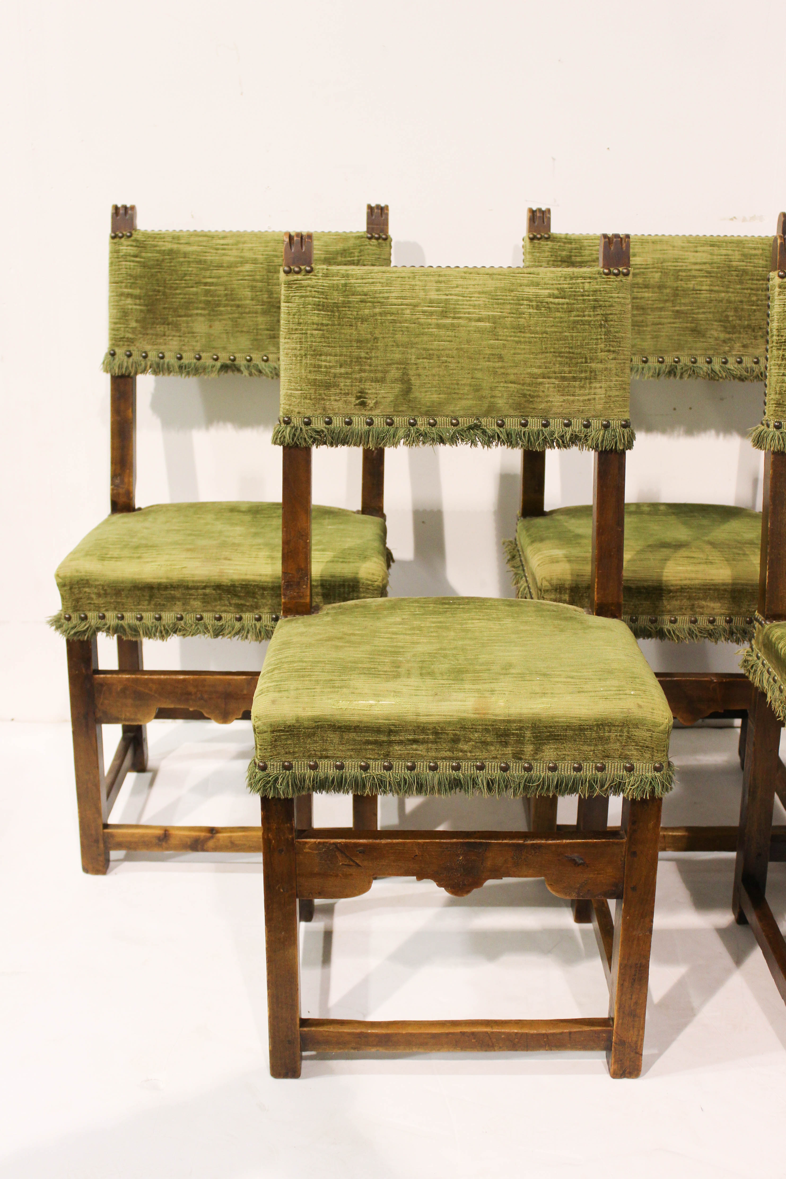 Six French Renaissance Revival Dining Chairs