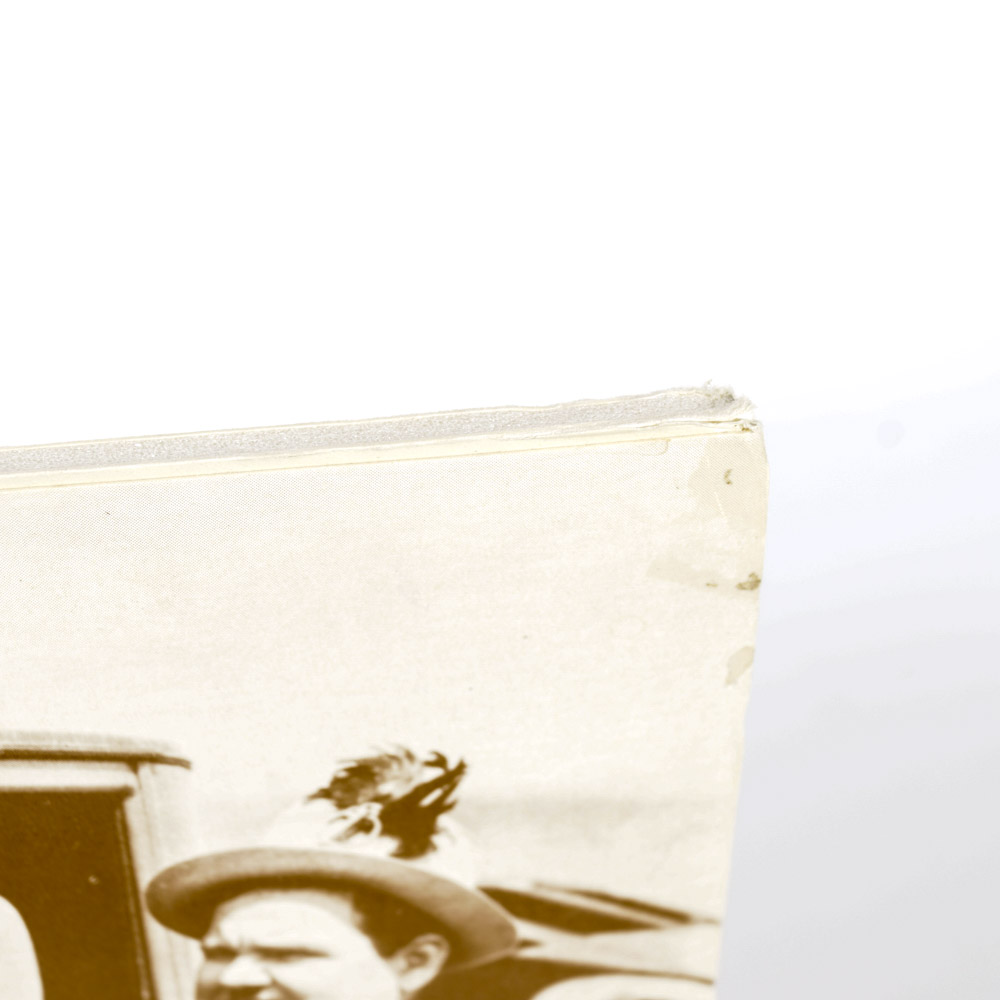 Offset Lithograph of Comedians Laurel and Hardy