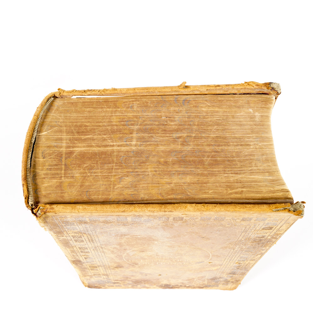 Antique copy of "Websters New International Dictionary of the English Language"