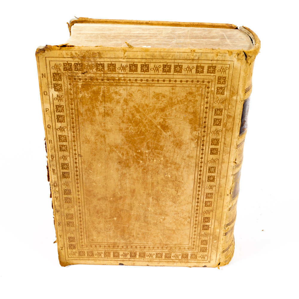 Antique copy of "Websters New International Dictionary of the English Language"