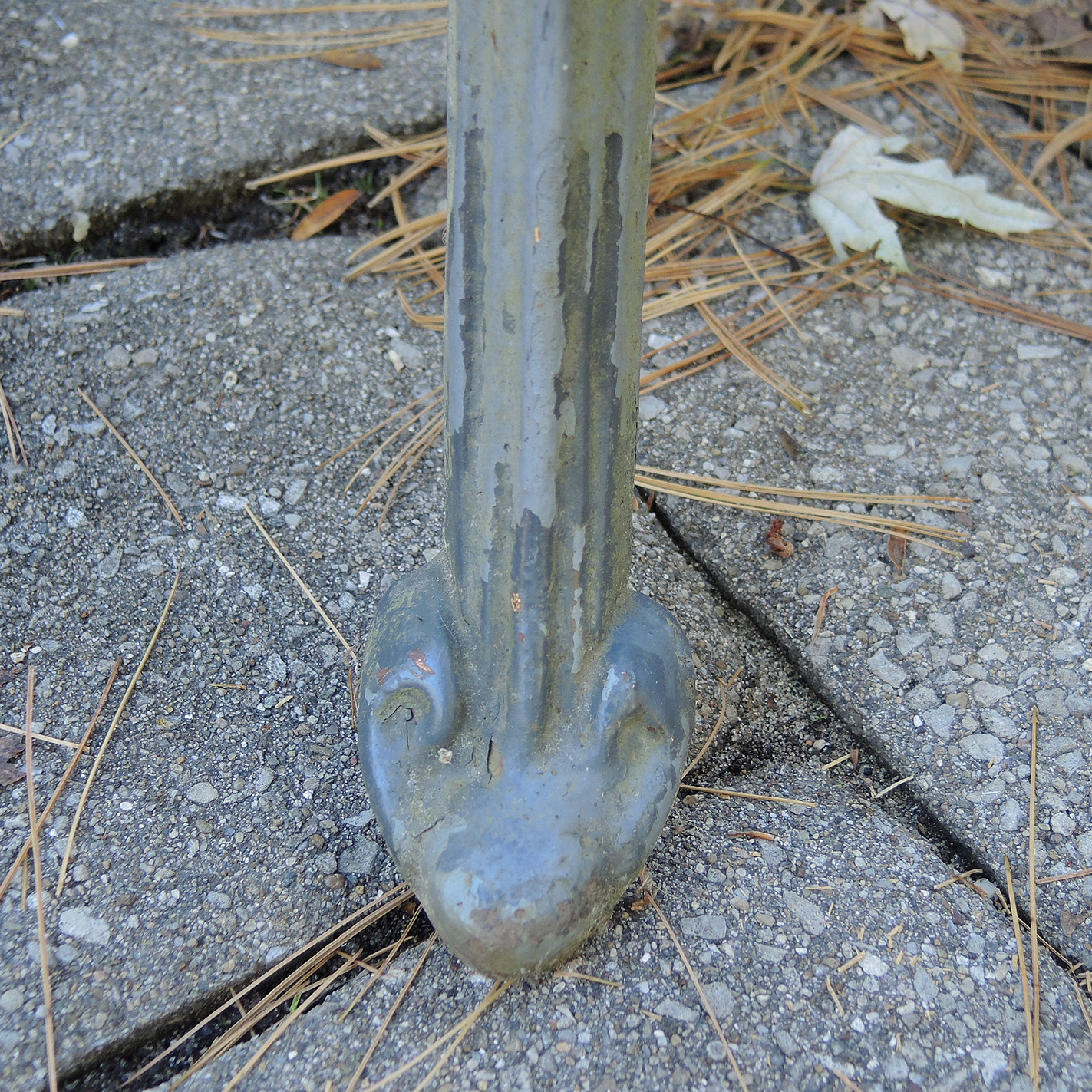 Ornate Vintage Cast Iron Garden Chairs