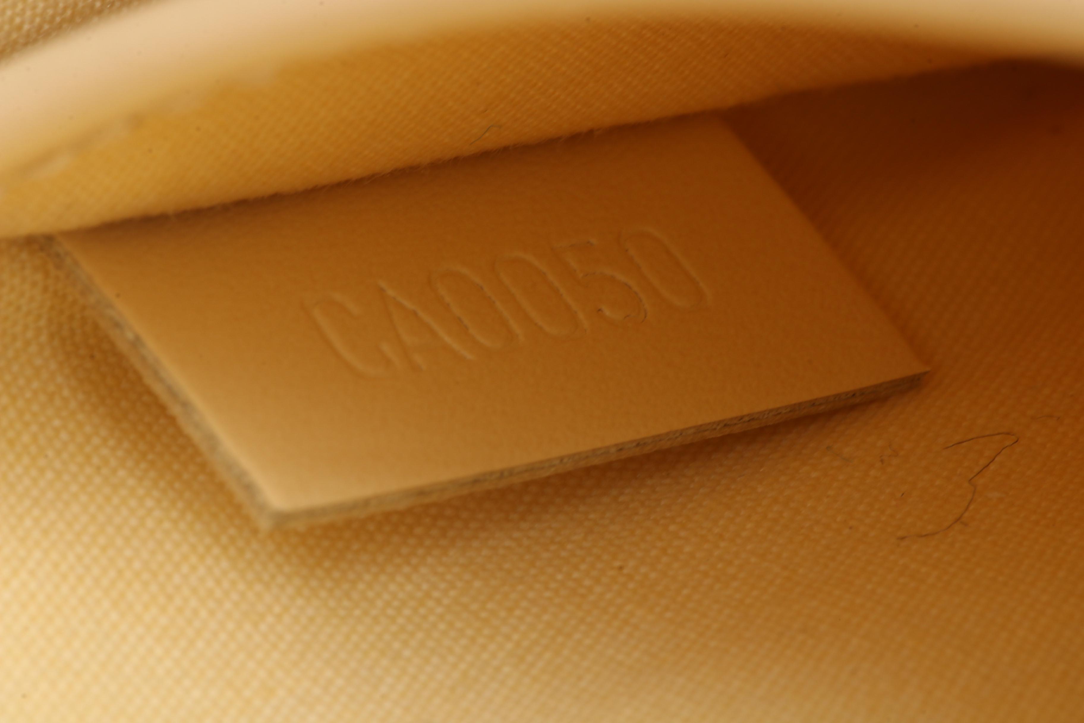 Louis Vuitton Vanilla Epi Leather Honfleur Clutch Bag