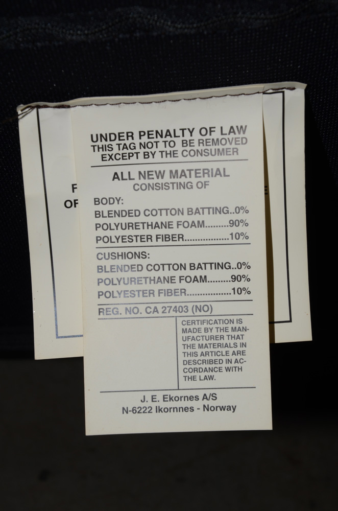 Black Leather "Stressless" Adjustable Chair and Ottoman by Ekornes / Norway