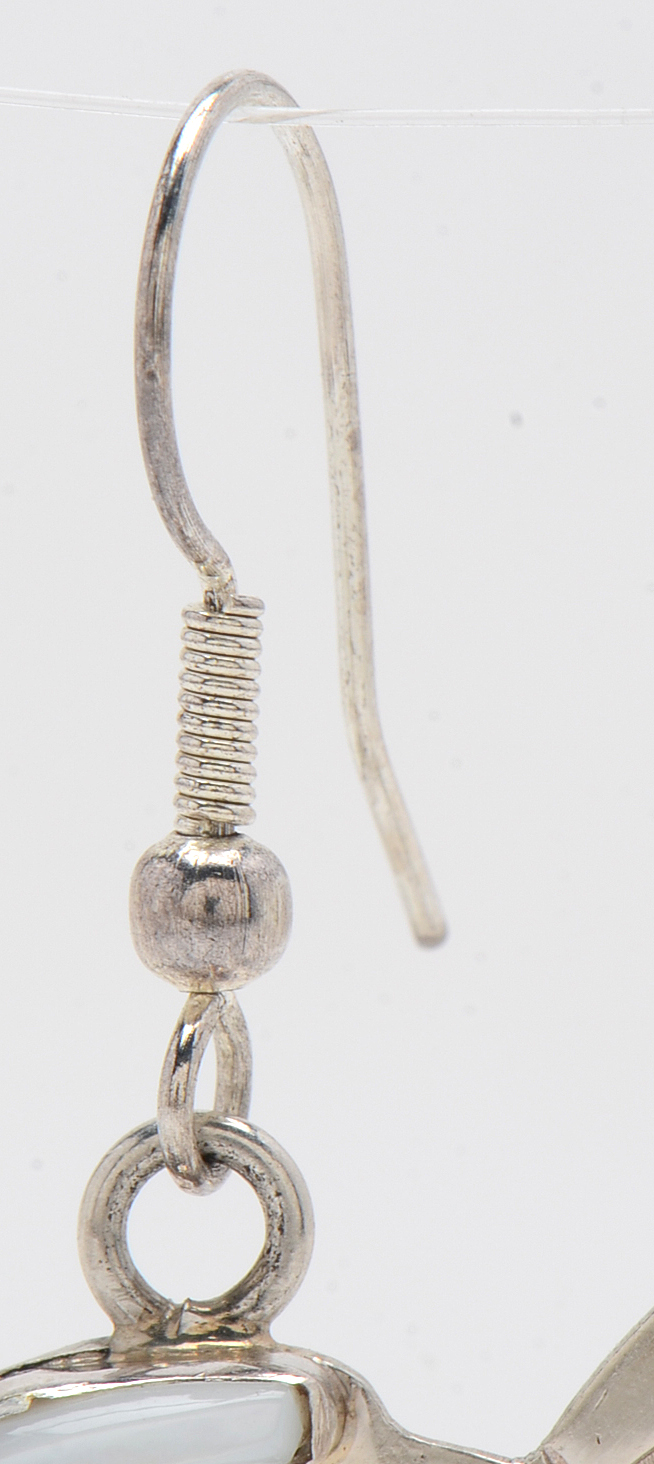 Sterling Silver Kokopelli Pendant Earrings and Cuff Bracelet