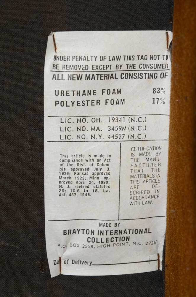 Pair of Vintage Club Chairs by Brayton International