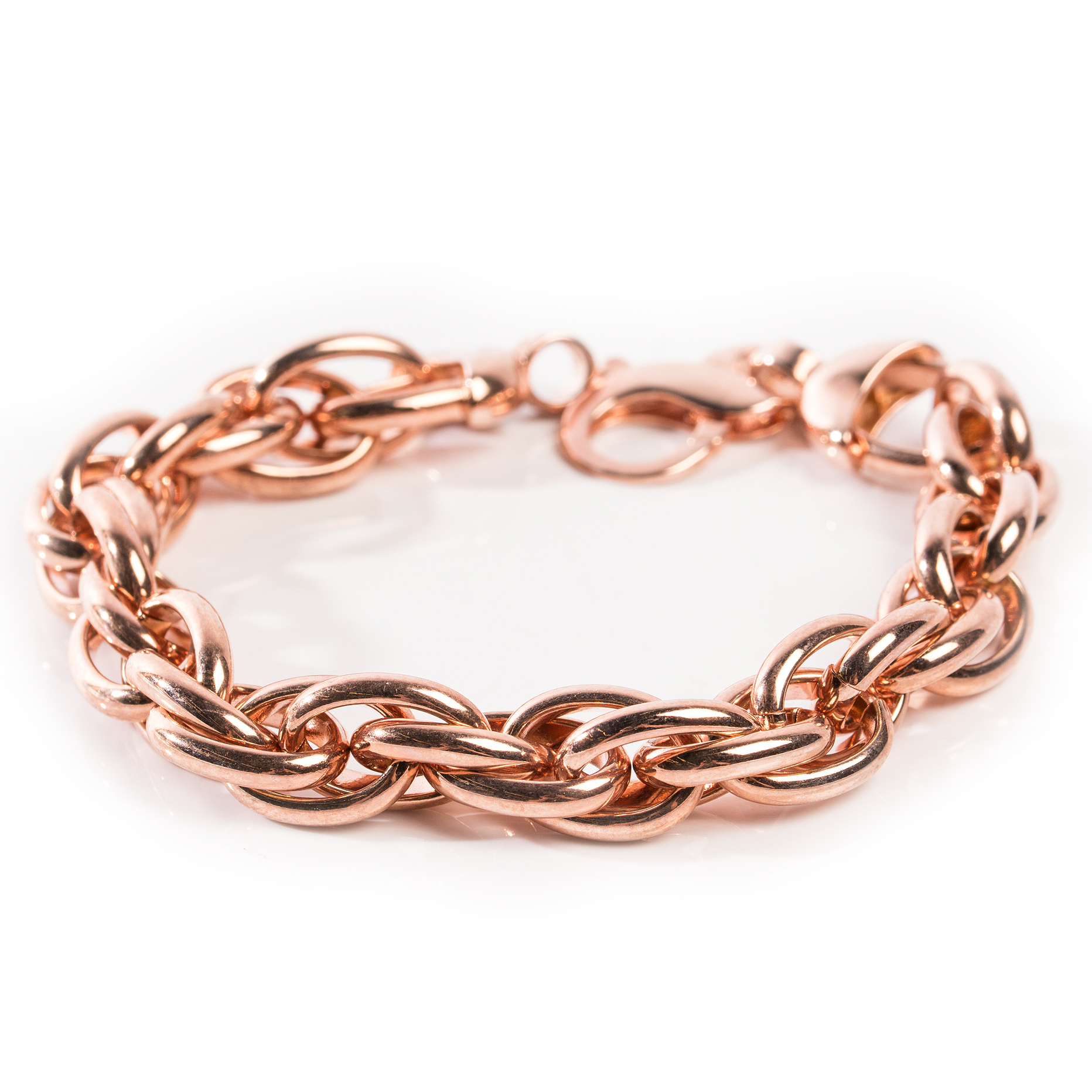 Bronze  Oval Link Bracelet