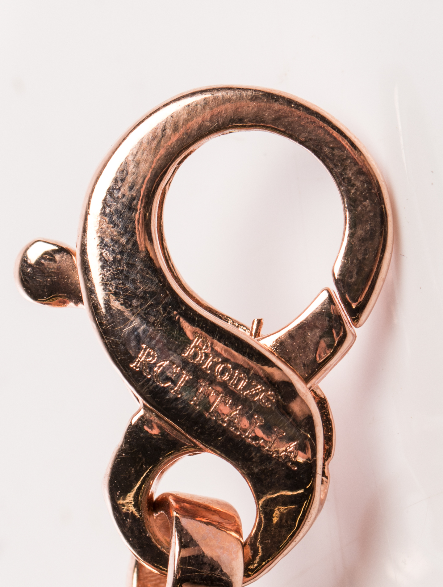 Bronze  Oval Link Bracelet