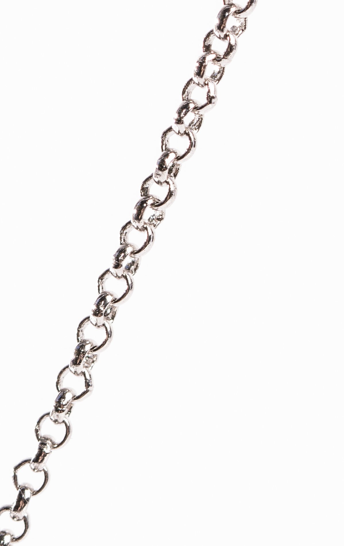 Sterling Silver Cubic Zirconia Hershey's Kiss Necklace