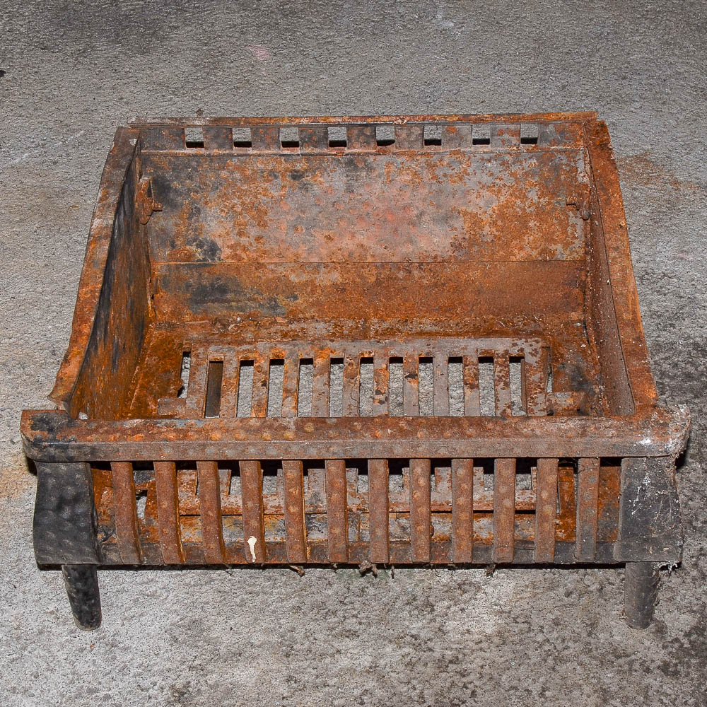 Vintage Cast Iron Hearth Grate