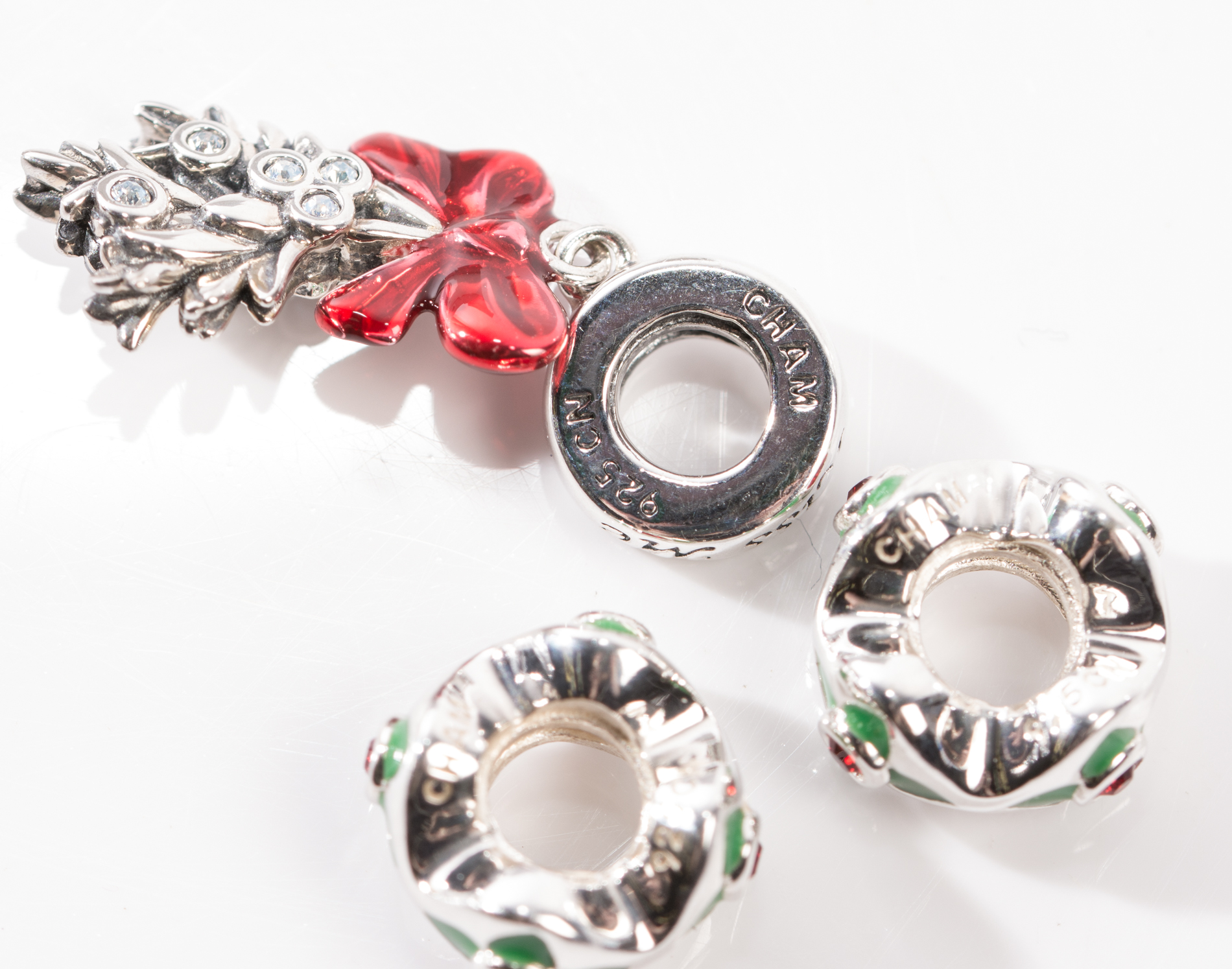 Sterling Silver Chamilia Christmas Charms