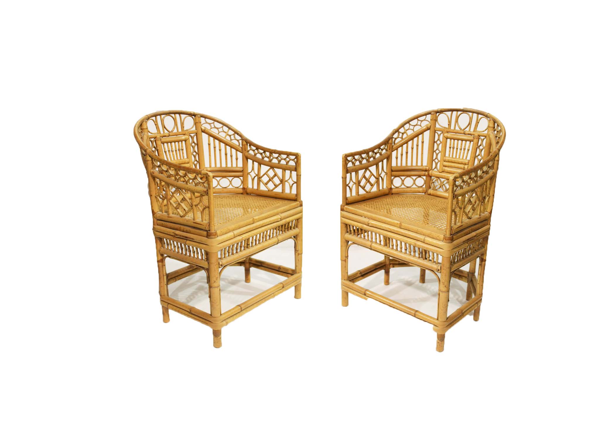 Pair of Bamboo Chairs