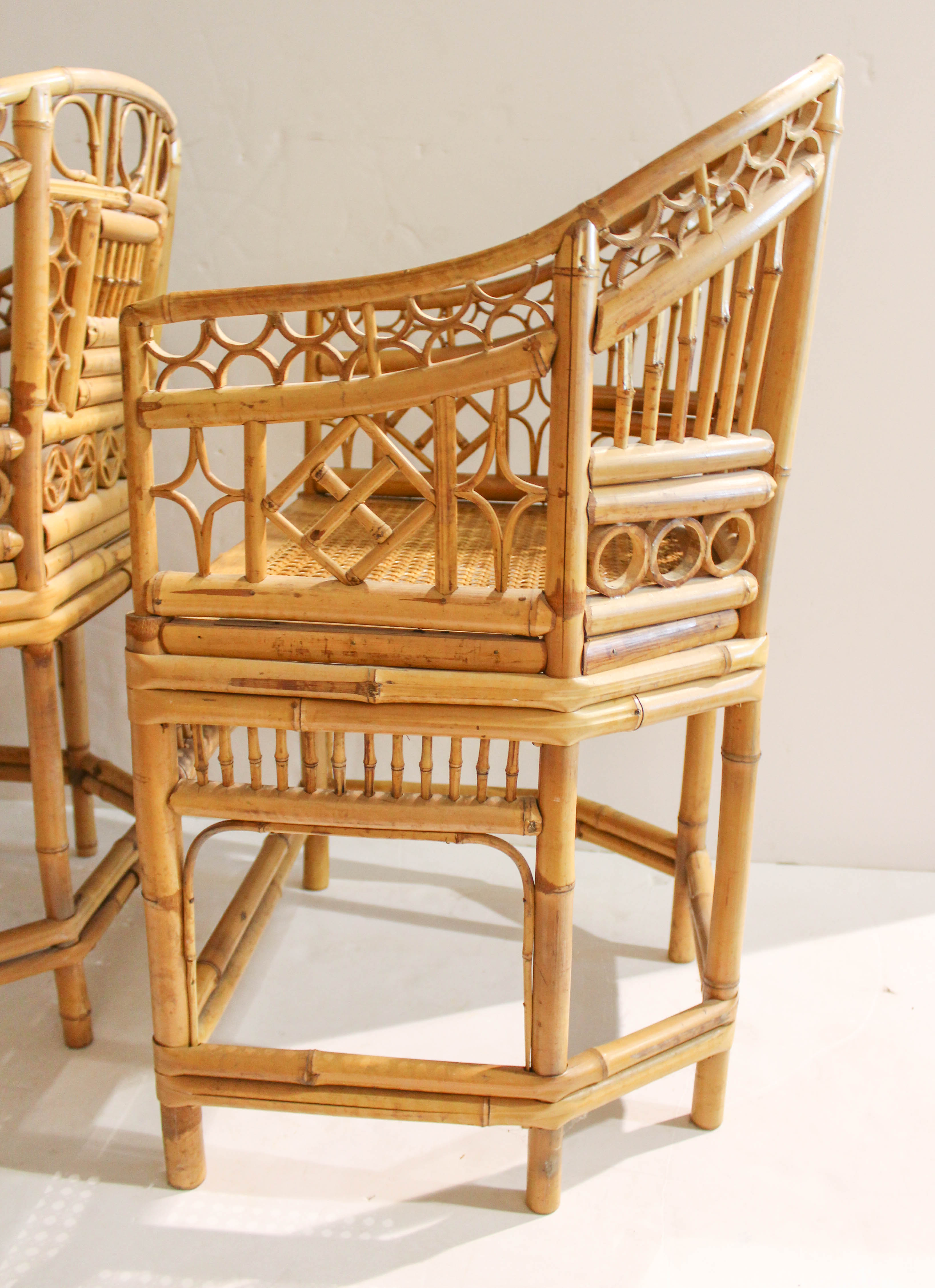 Pair of Bamboo Chairs
