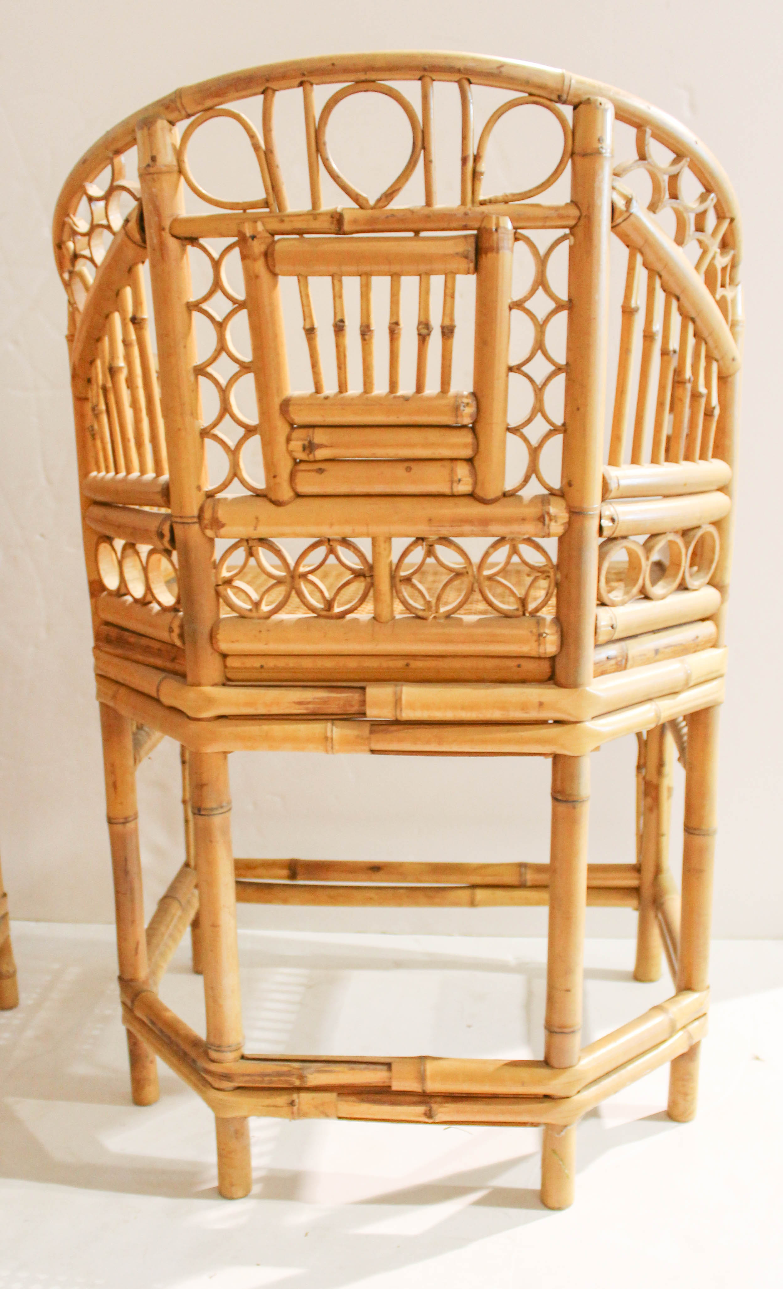 Pair of Bamboo Chairs