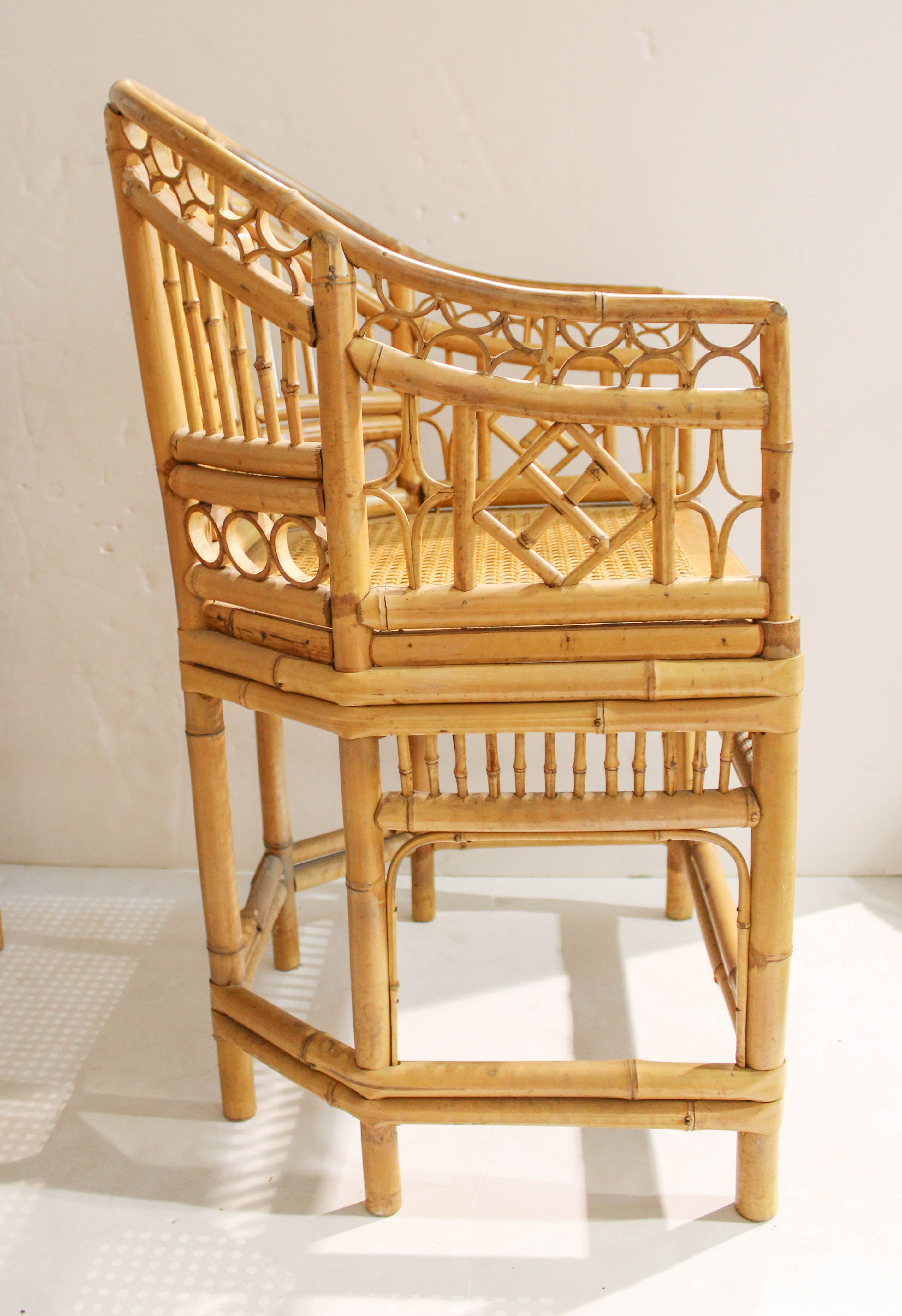 Pair of Bamboo Chairs