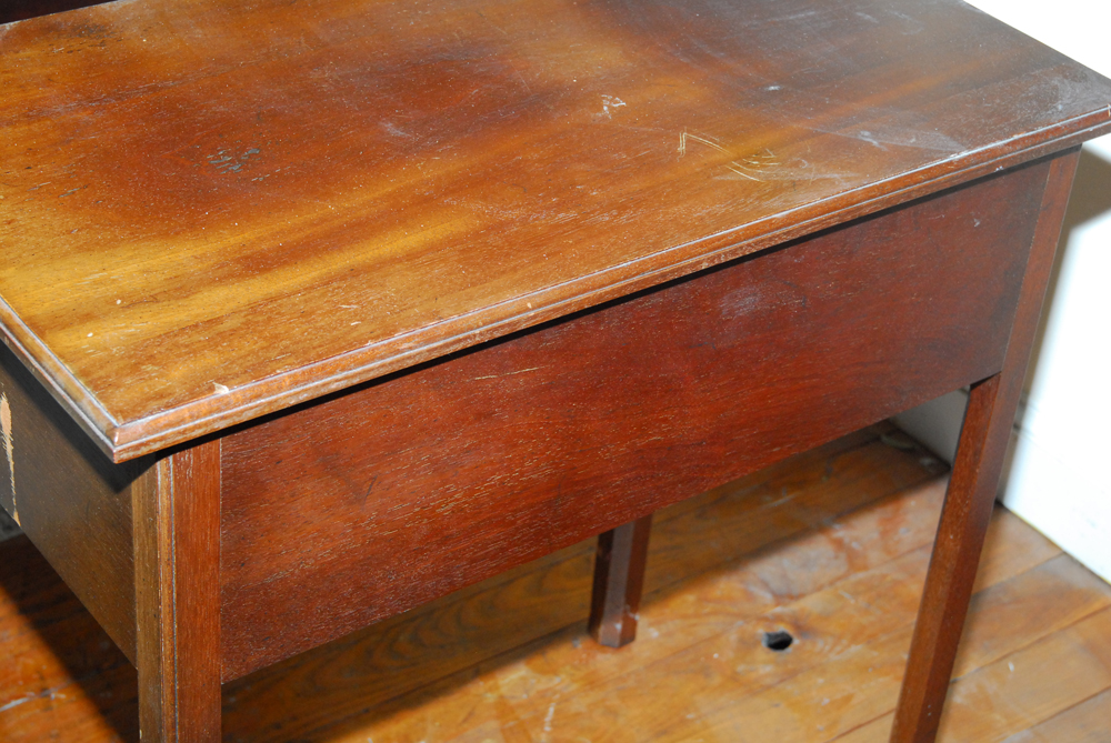 Vintage Chippendale Style Mahogany Writing Desk