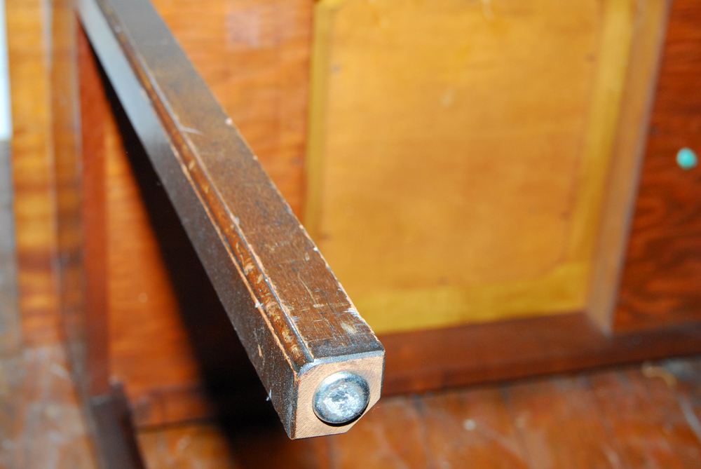 Vintage Chippendale Style Mahogany Writing Desk