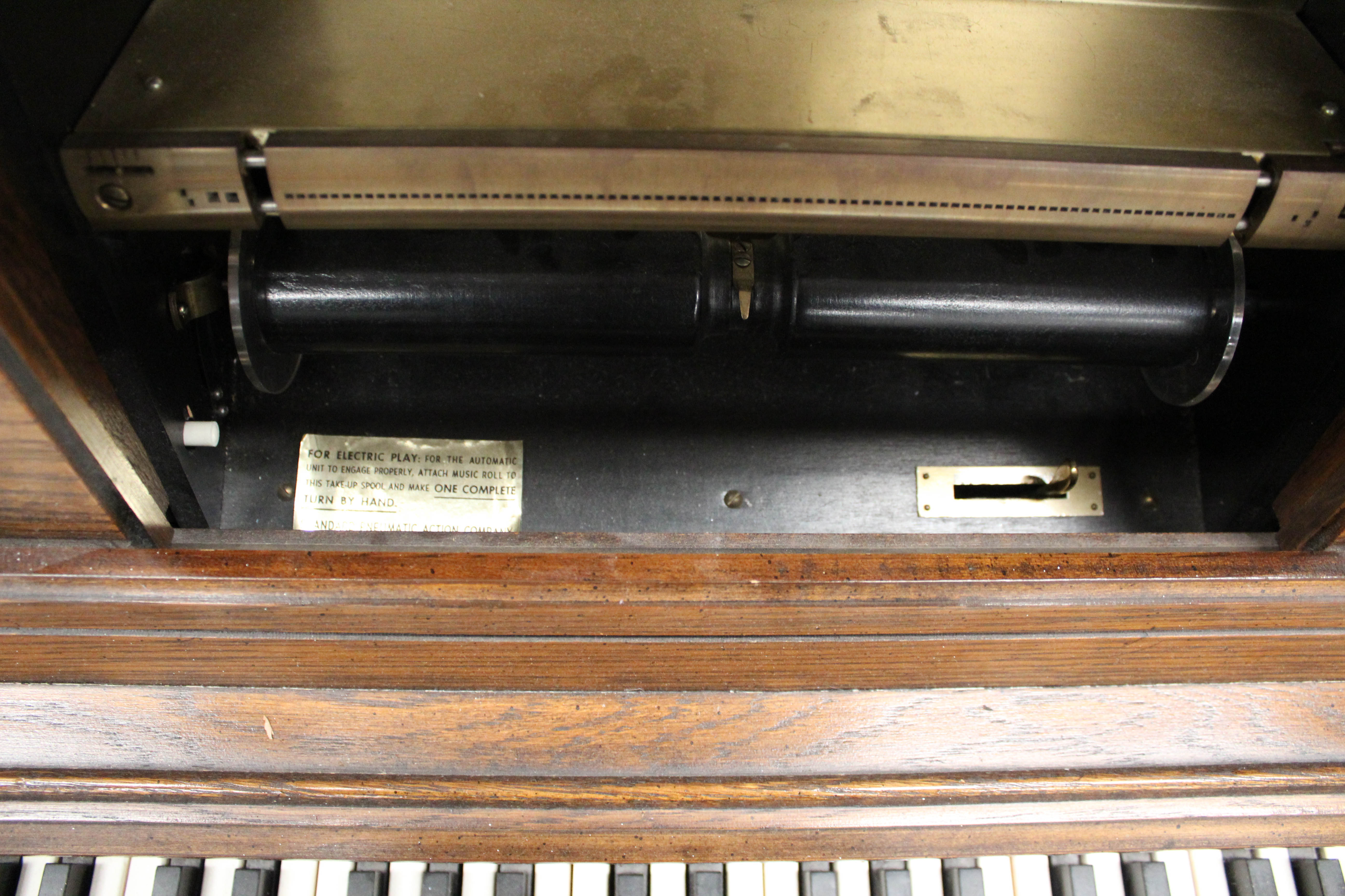 Aeolian Player Piano and Rolls