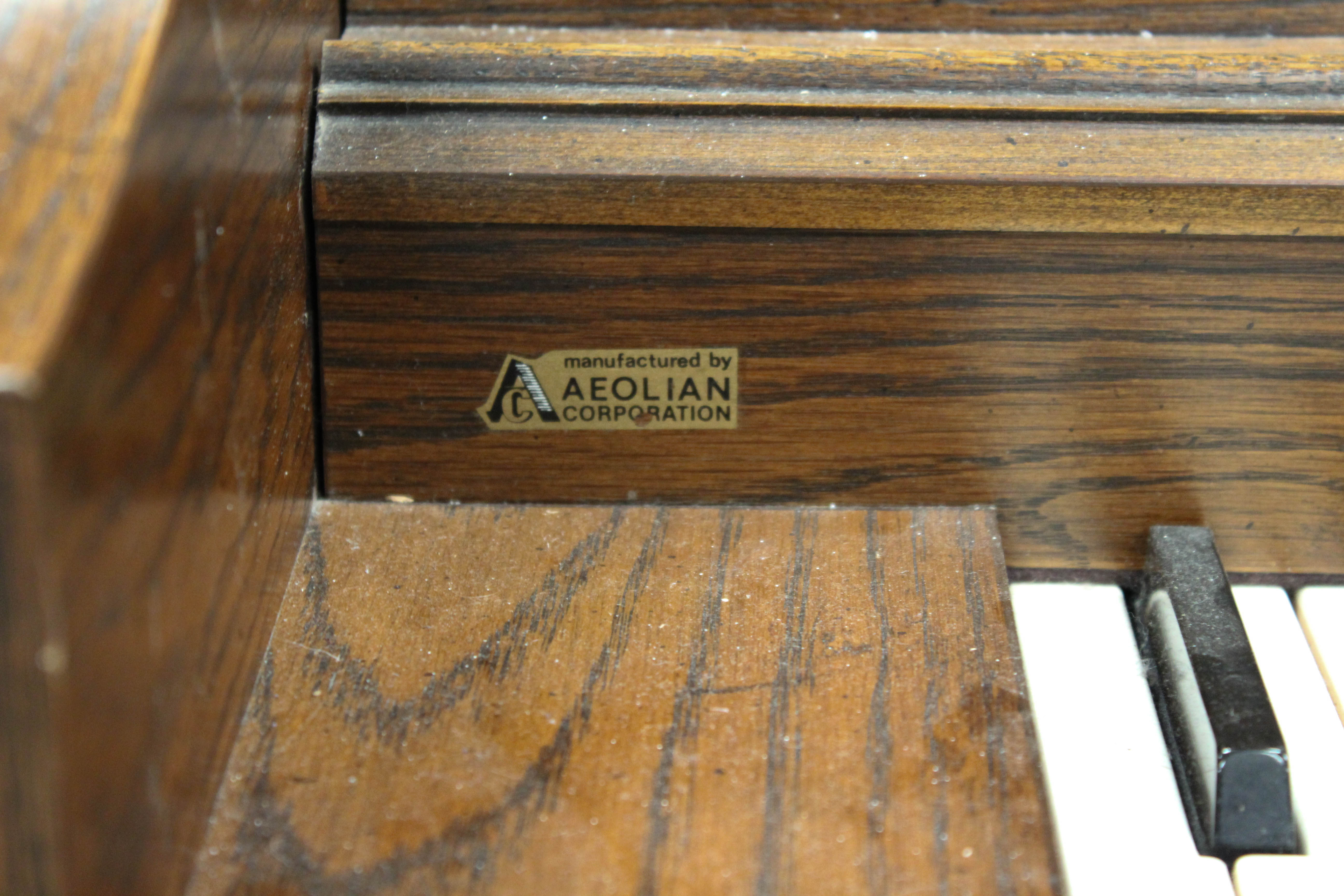 Aeolian Player Piano and Rolls