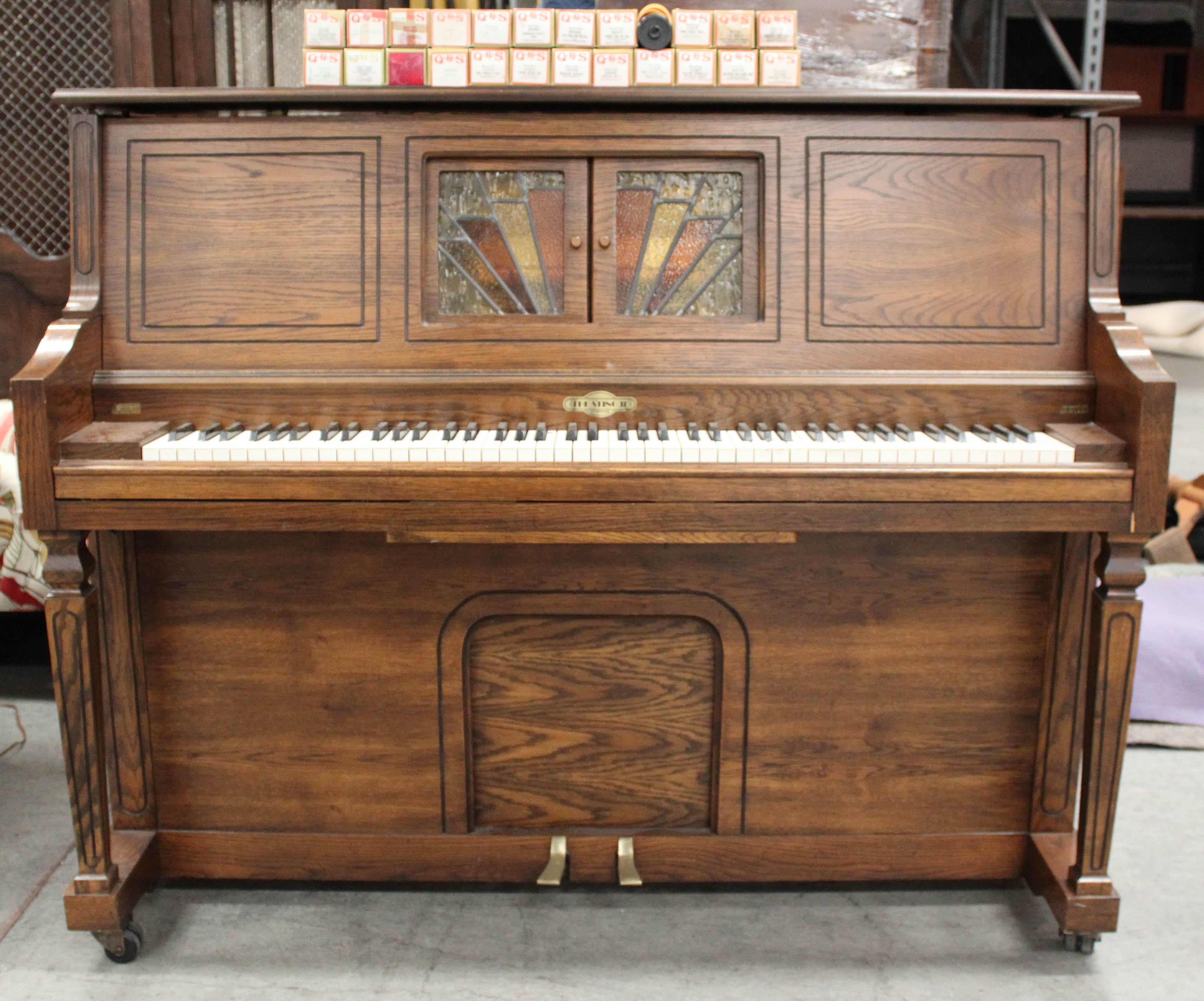 Aeolian Player Piano and Rolls