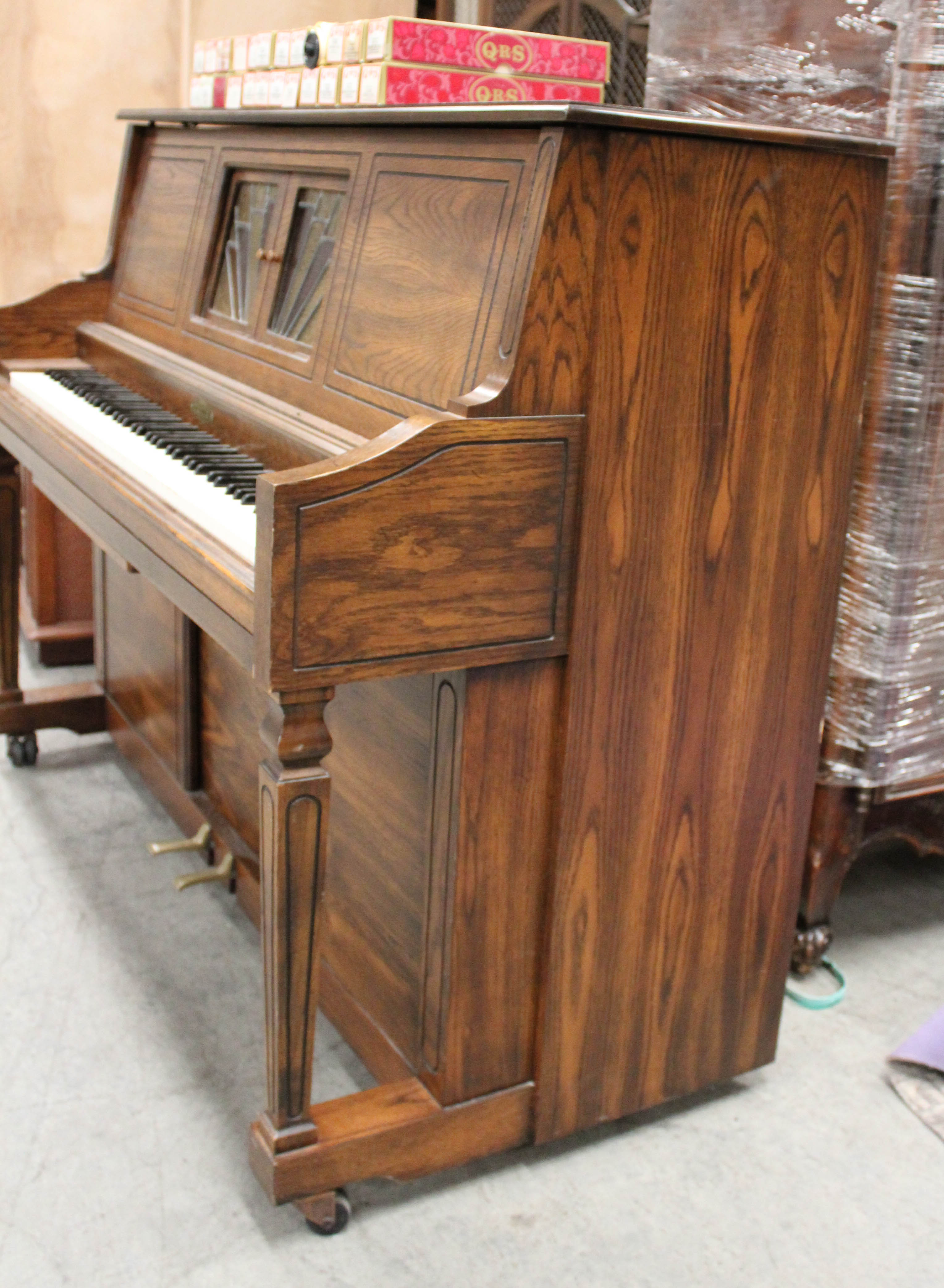 Aeolian Player Piano and Rolls