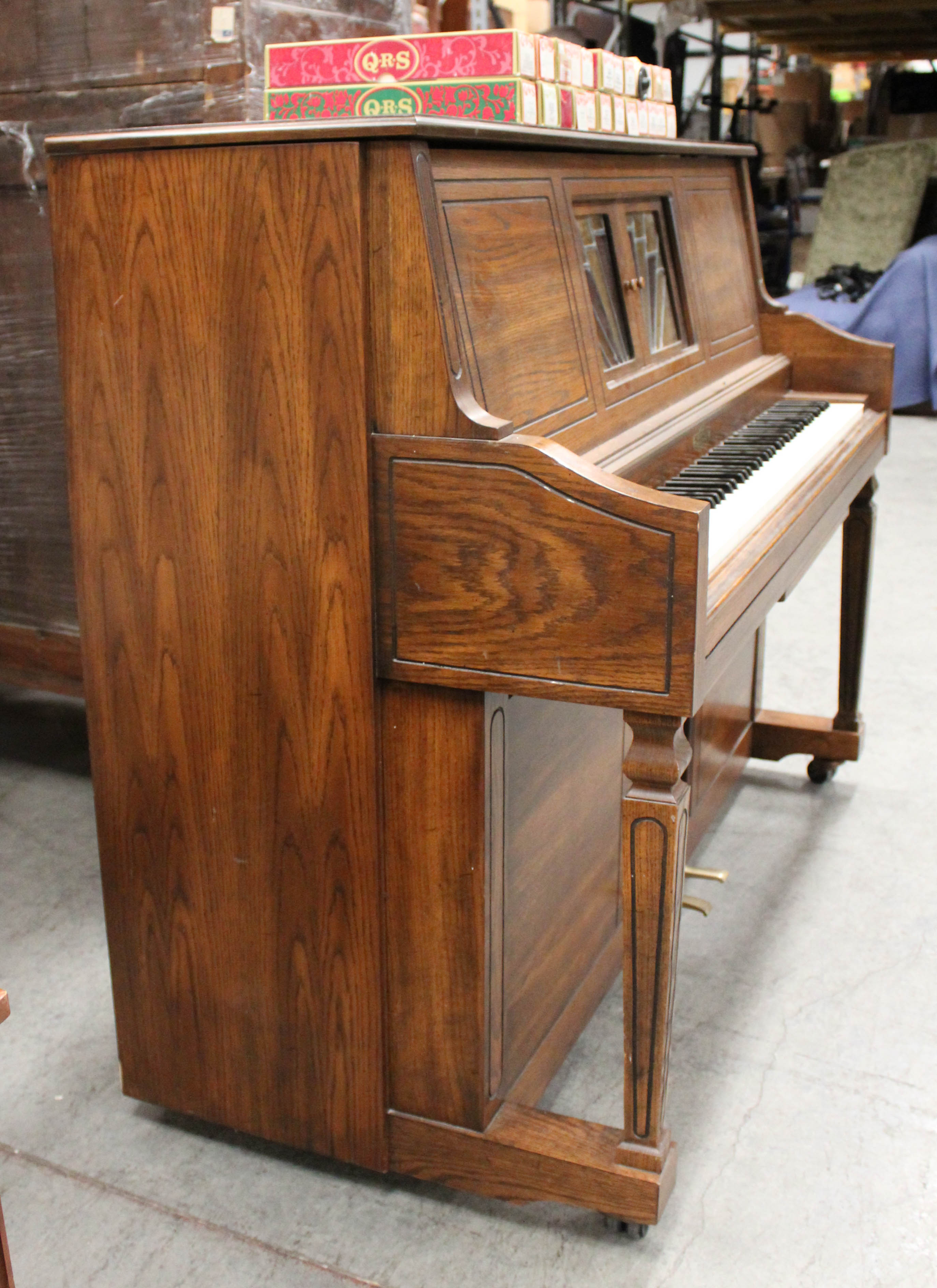 Aeolian Player Piano and Rolls