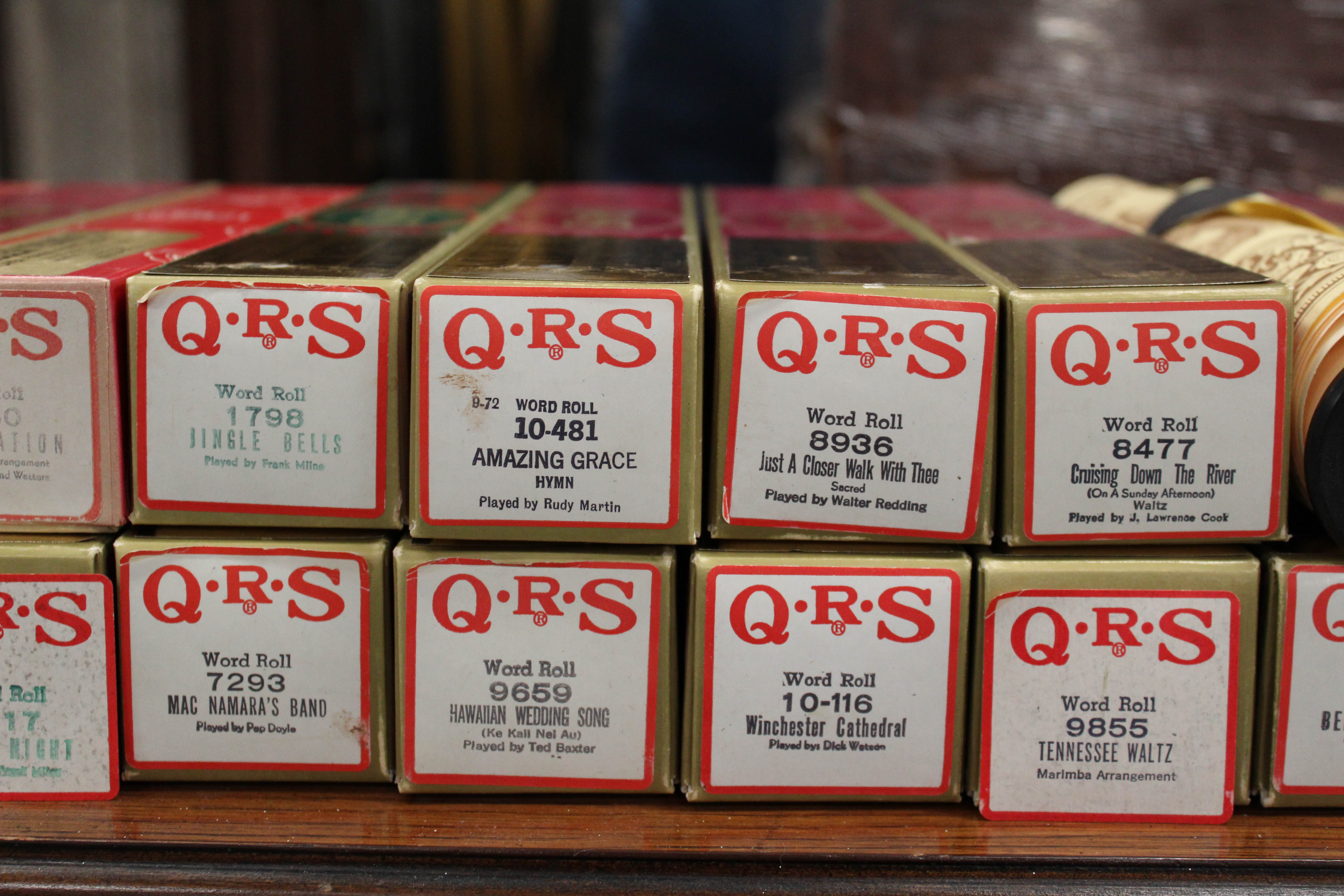 Aeolian Player Piano and Rolls