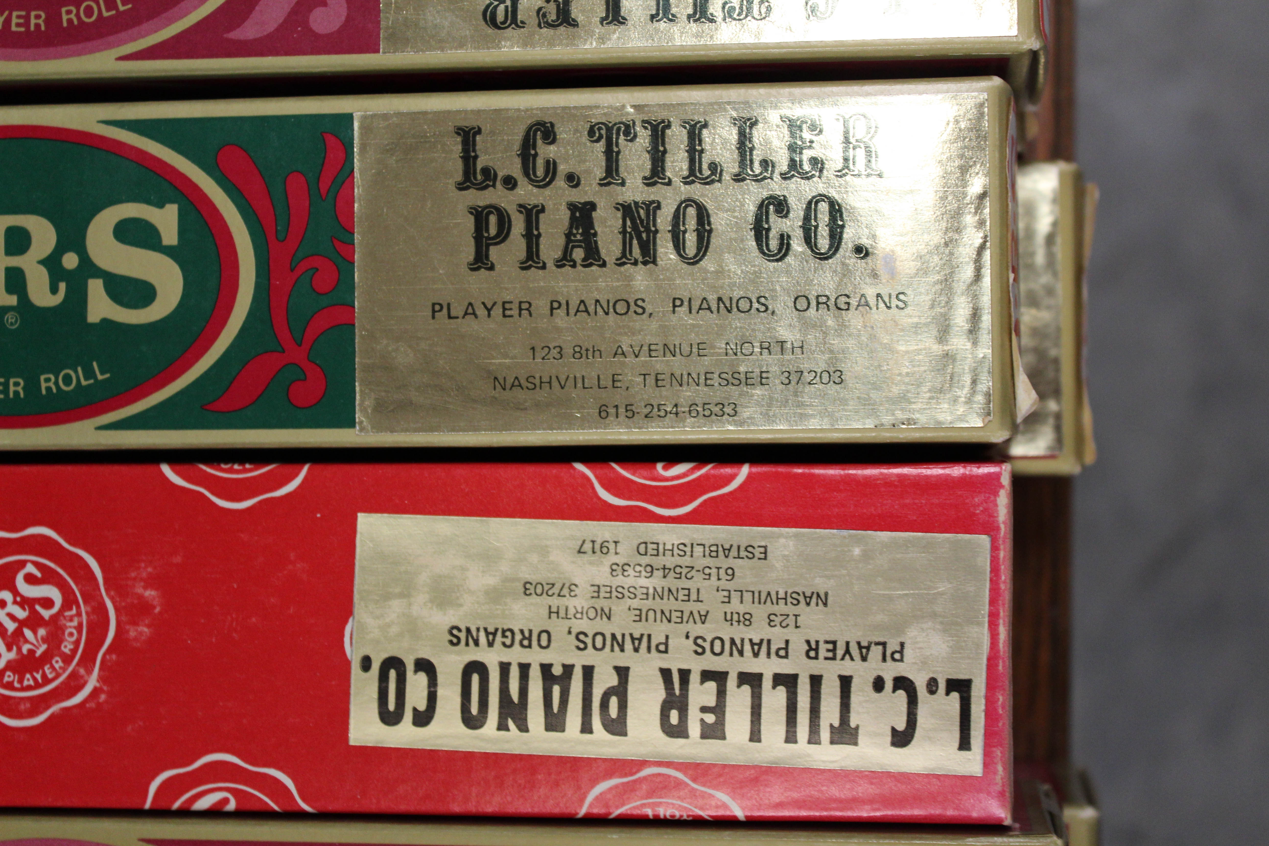 Aeolian Player Piano and Rolls