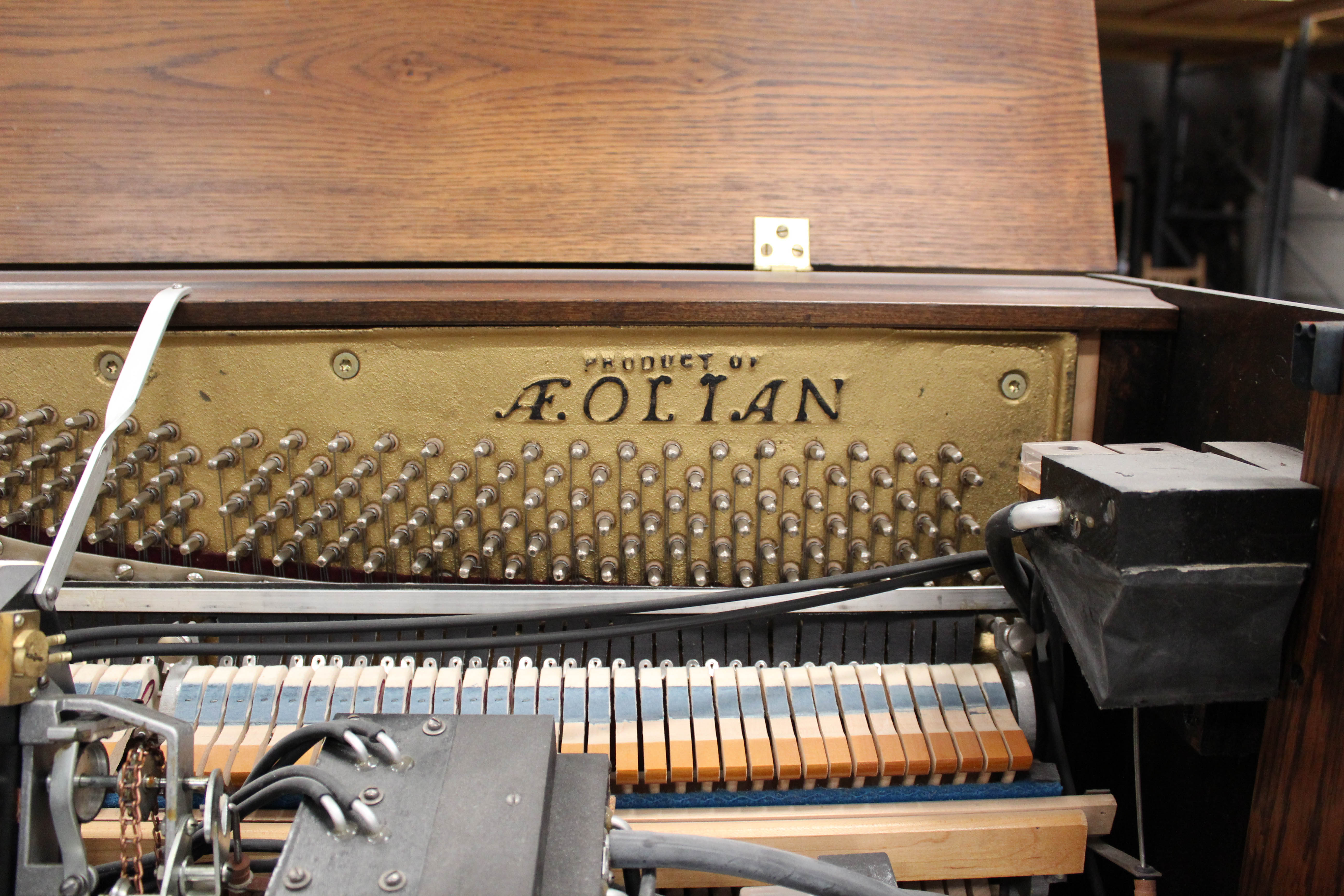 Aeolian Player Piano and Rolls