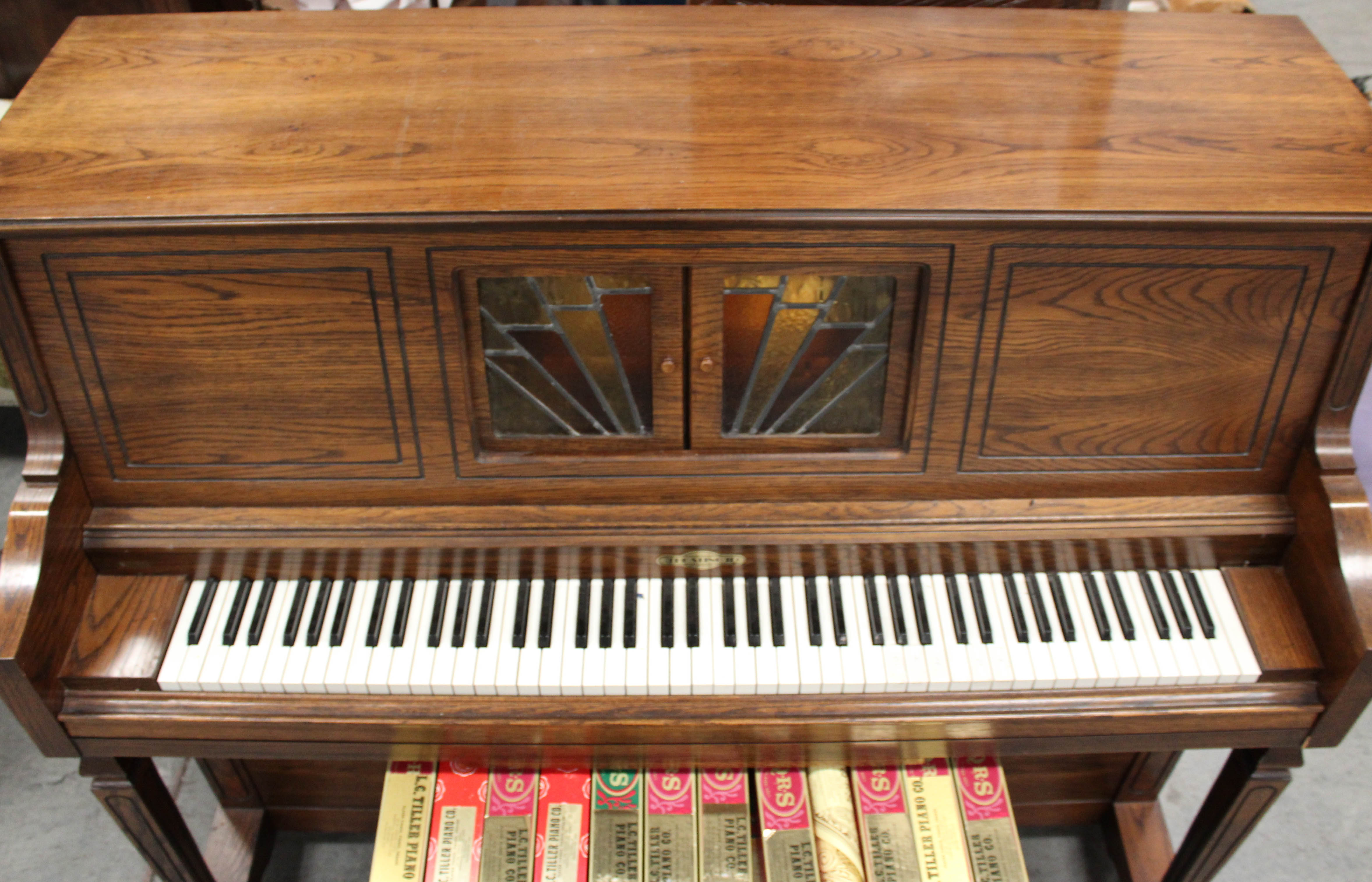 Aeolian Player Piano and Rolls